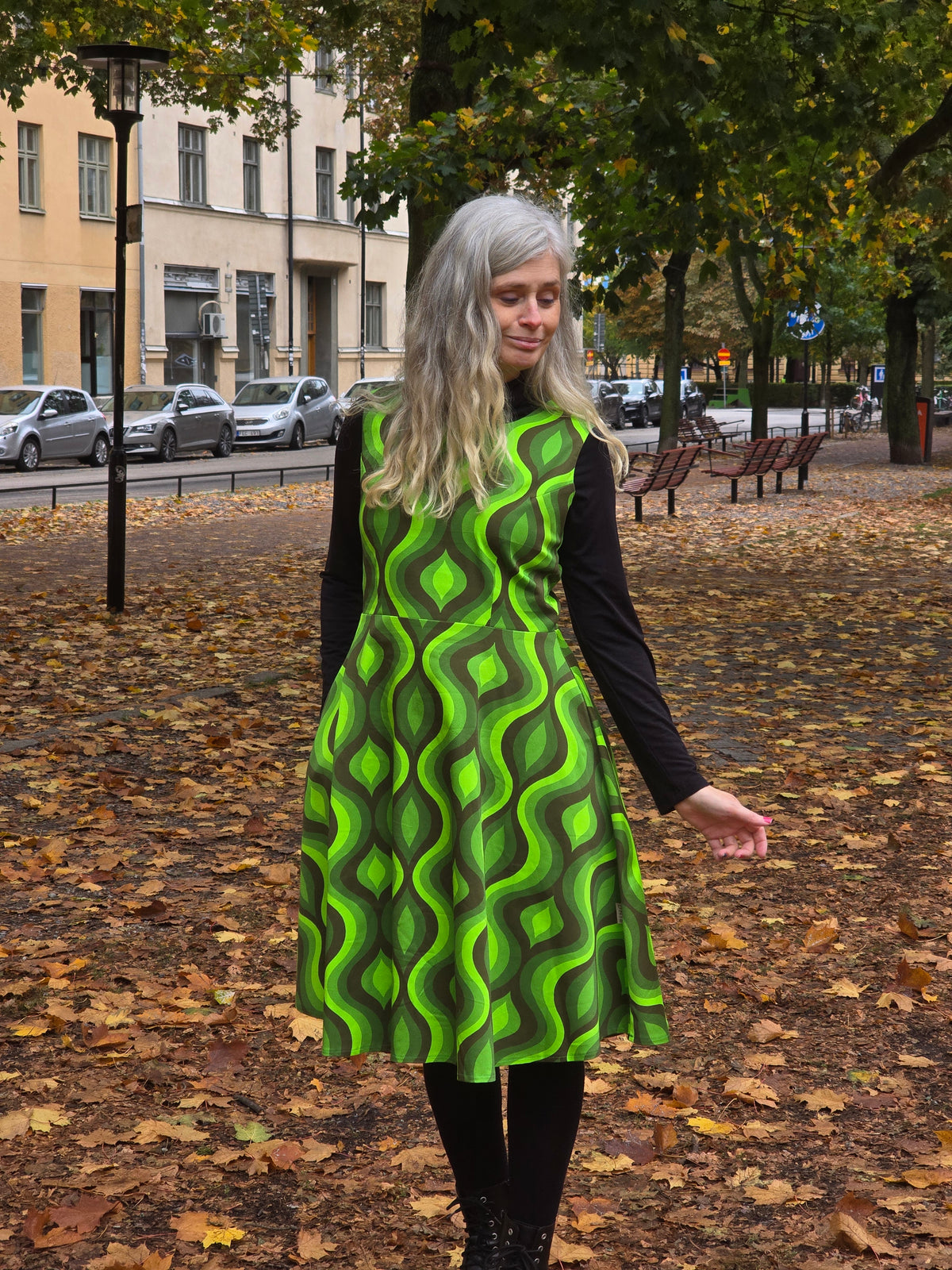Pionklänning Venus Grön | Rino