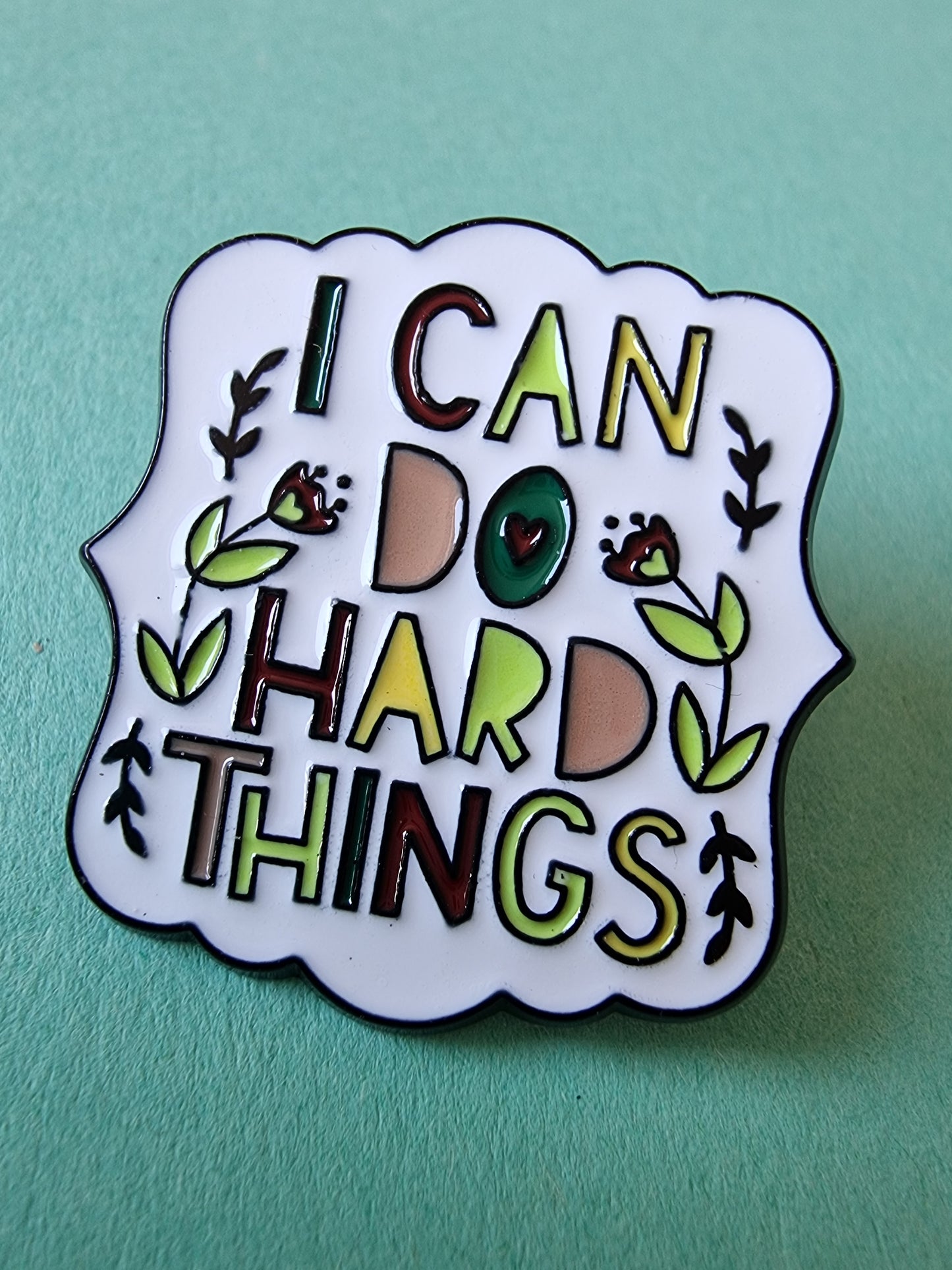 Pin I can do hard things - Rino Design AB
