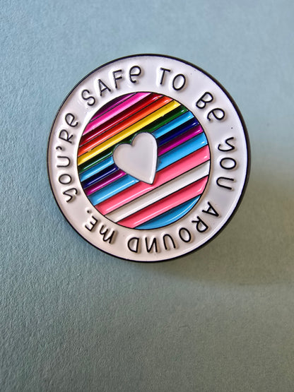 Pin You are safe