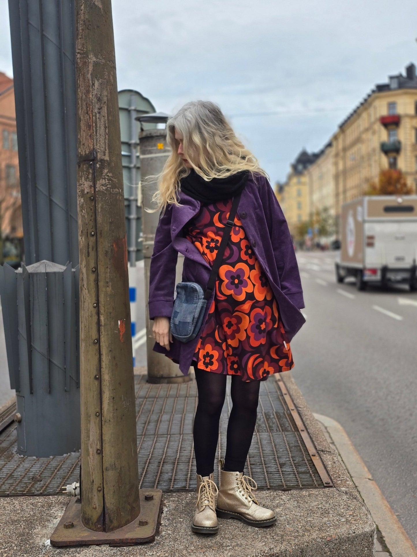 A - linjeklänning Månblomma by Rino - Rino Design Sthlm