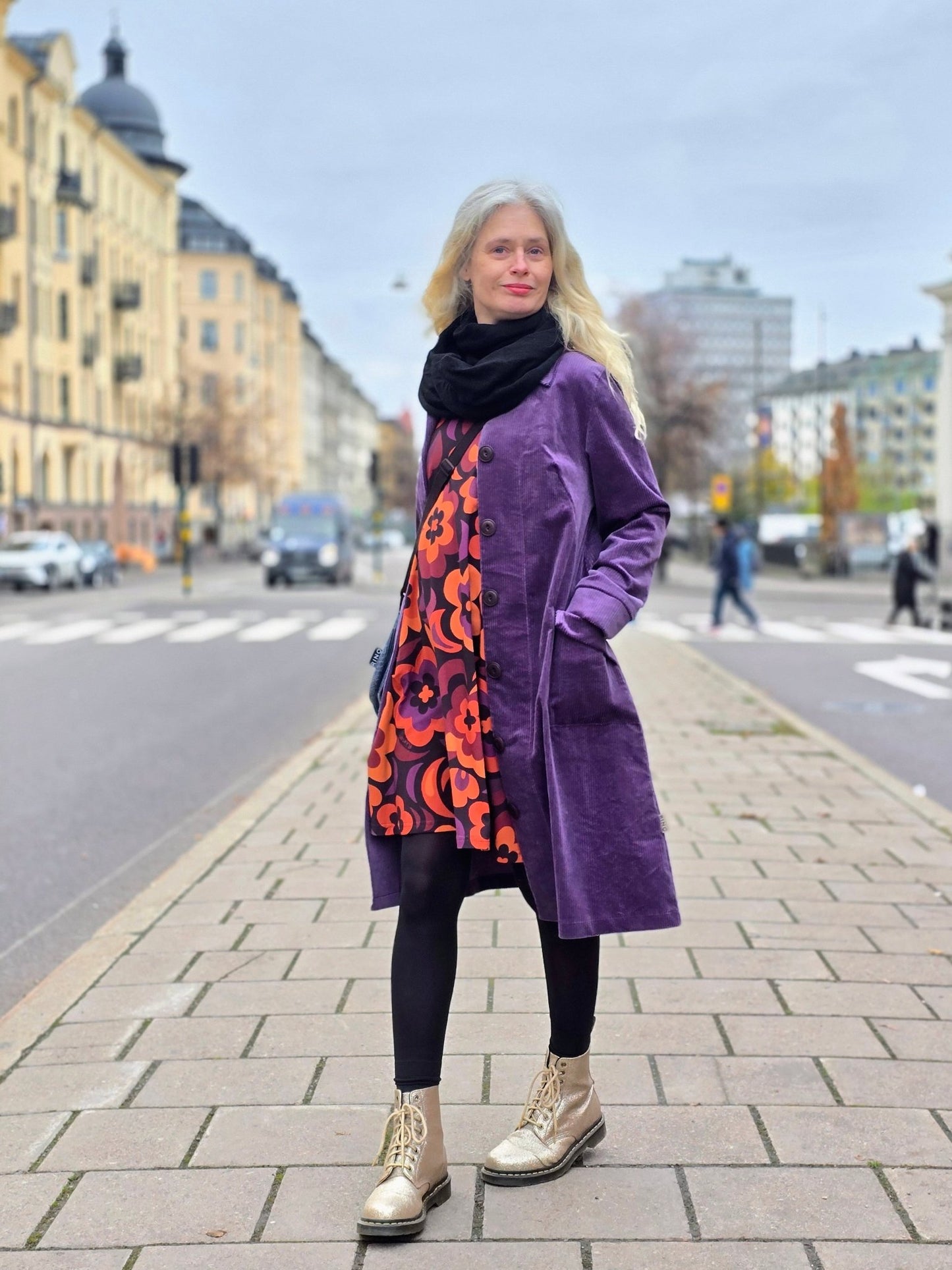 A - linjeklänning Månblomma by Rino - Rino Design Sthlm