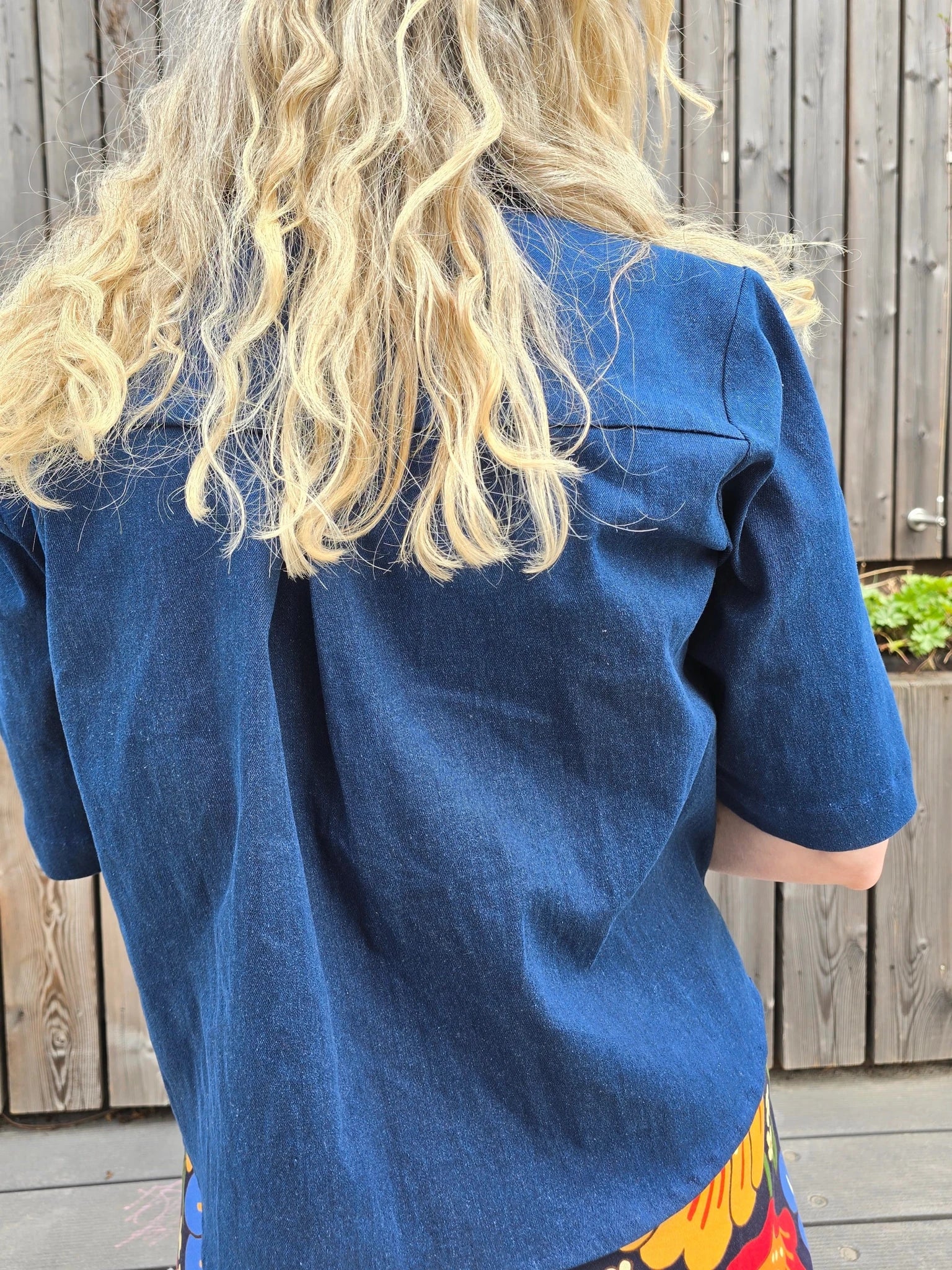 Blus Dark Jeans | Rino Blus i S från Rino Design Sthlm