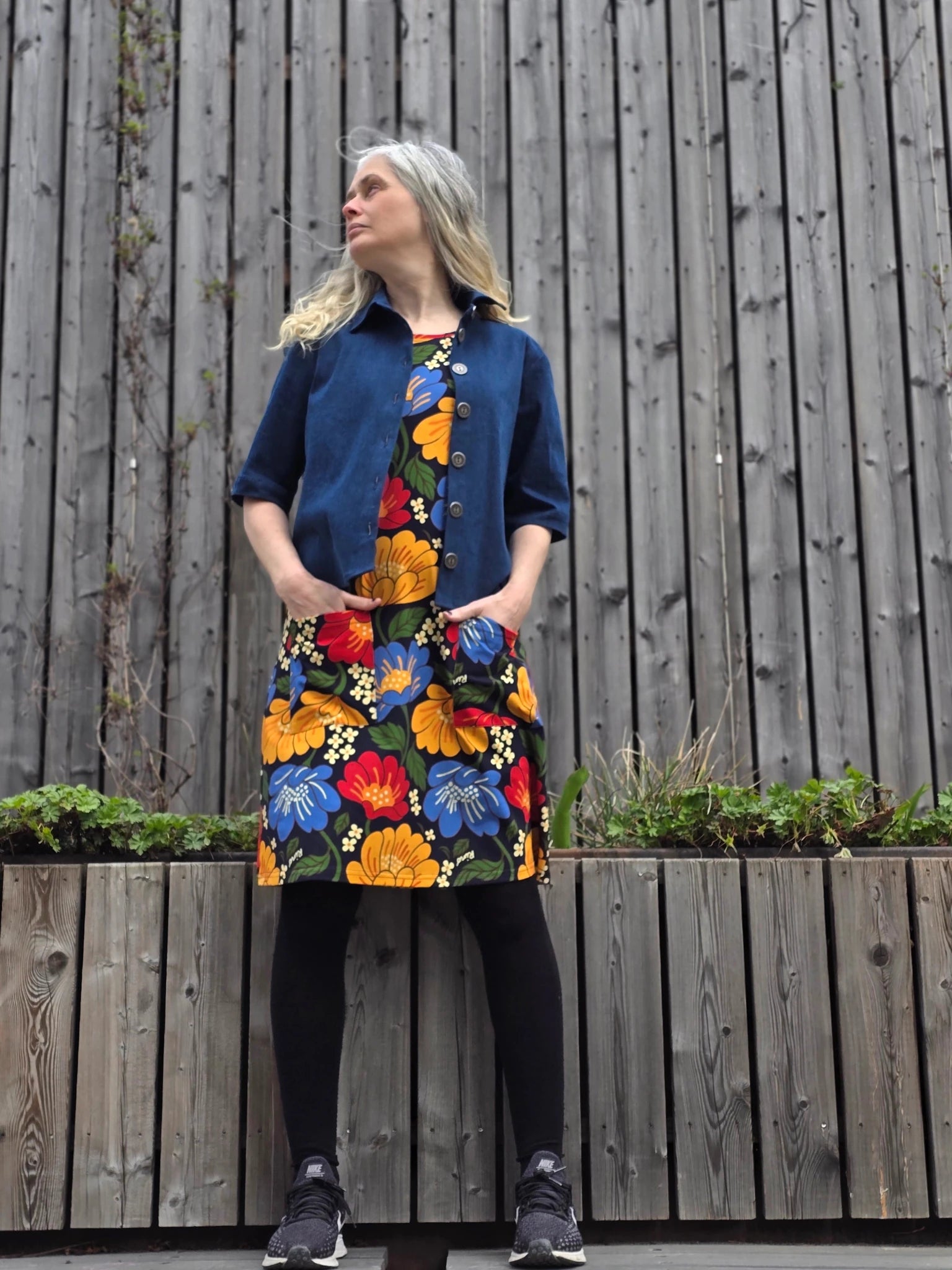 Blus Dark Jeans | Rino Blus i S från Rino Design Sthlm