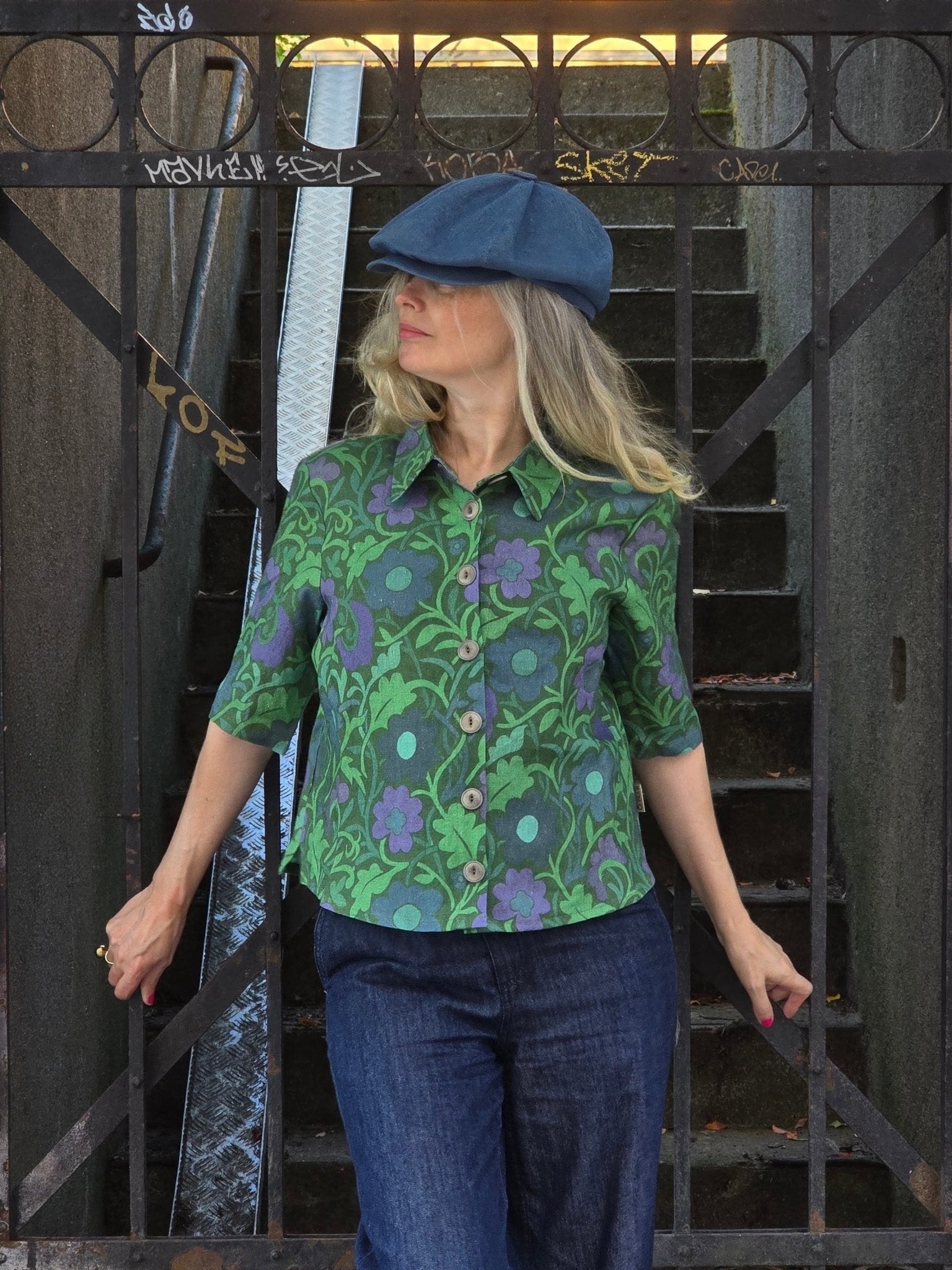 Blus Linne Ranka Original | Rino Blus i S från Rino Design Sthlm