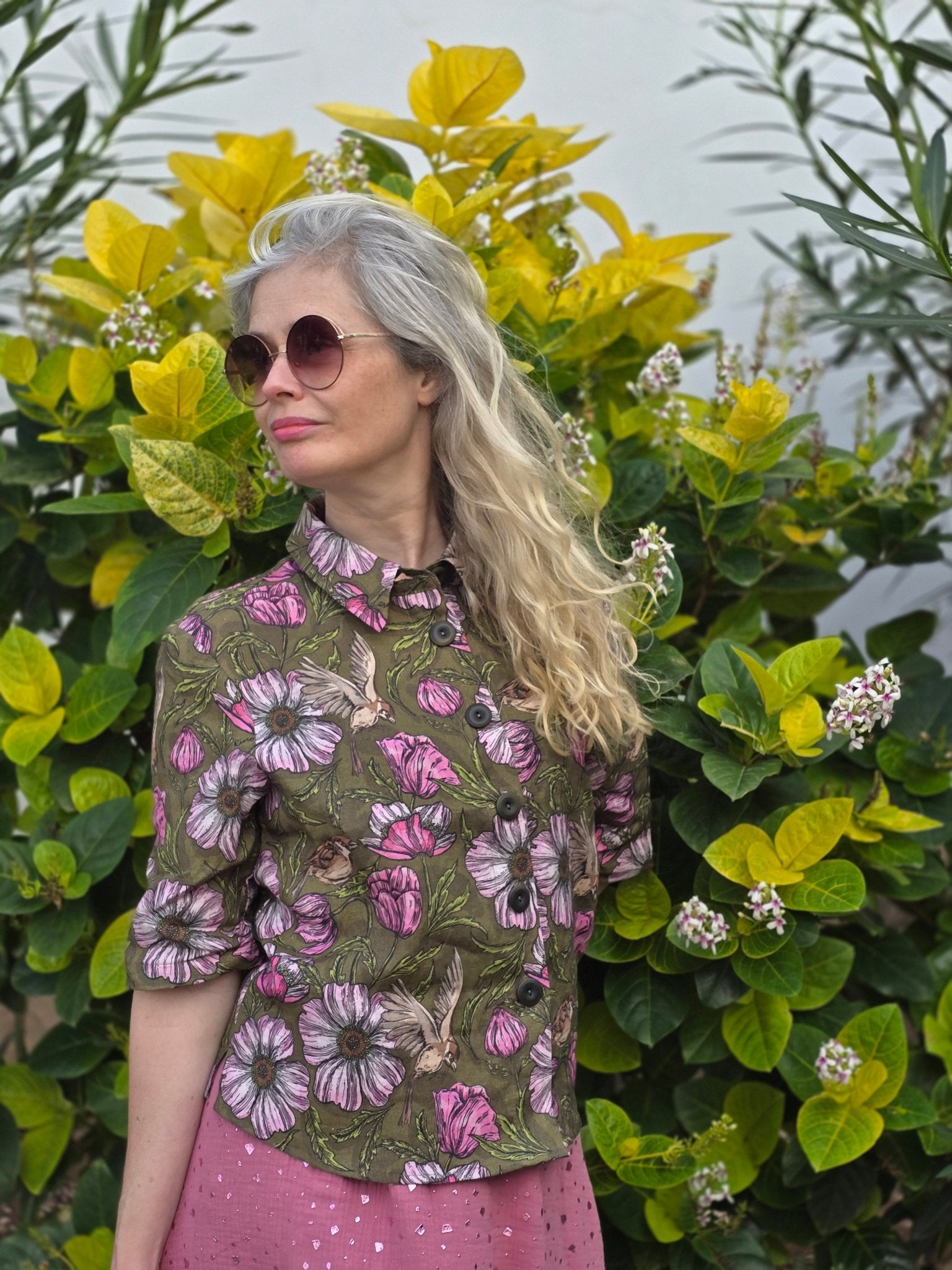 Blus Linne Smilfink by Rino - Rino Design Sthlm