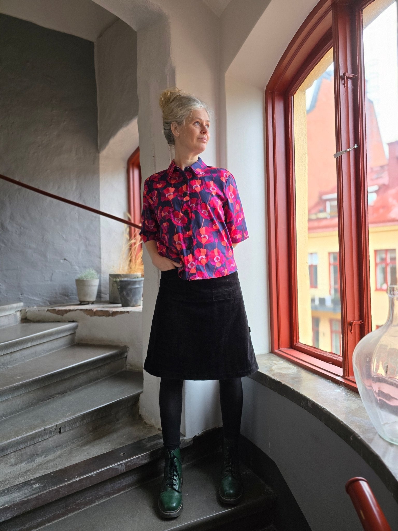 Blus Poppy | Rino Blus i S från Rino Design Sthlm