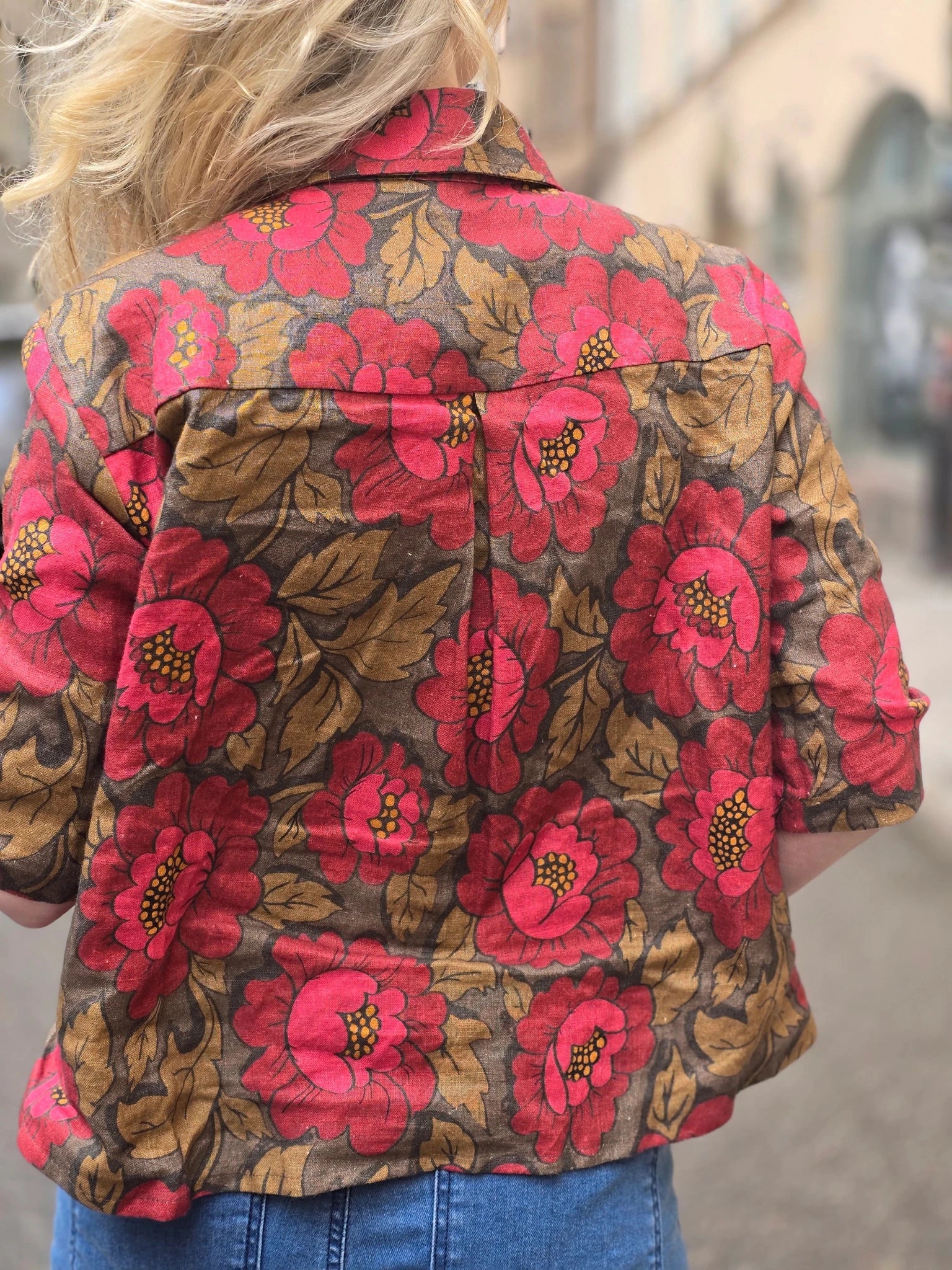 Blus Rosenvik lin | Rino Blus i S från Rino Design Sthlm