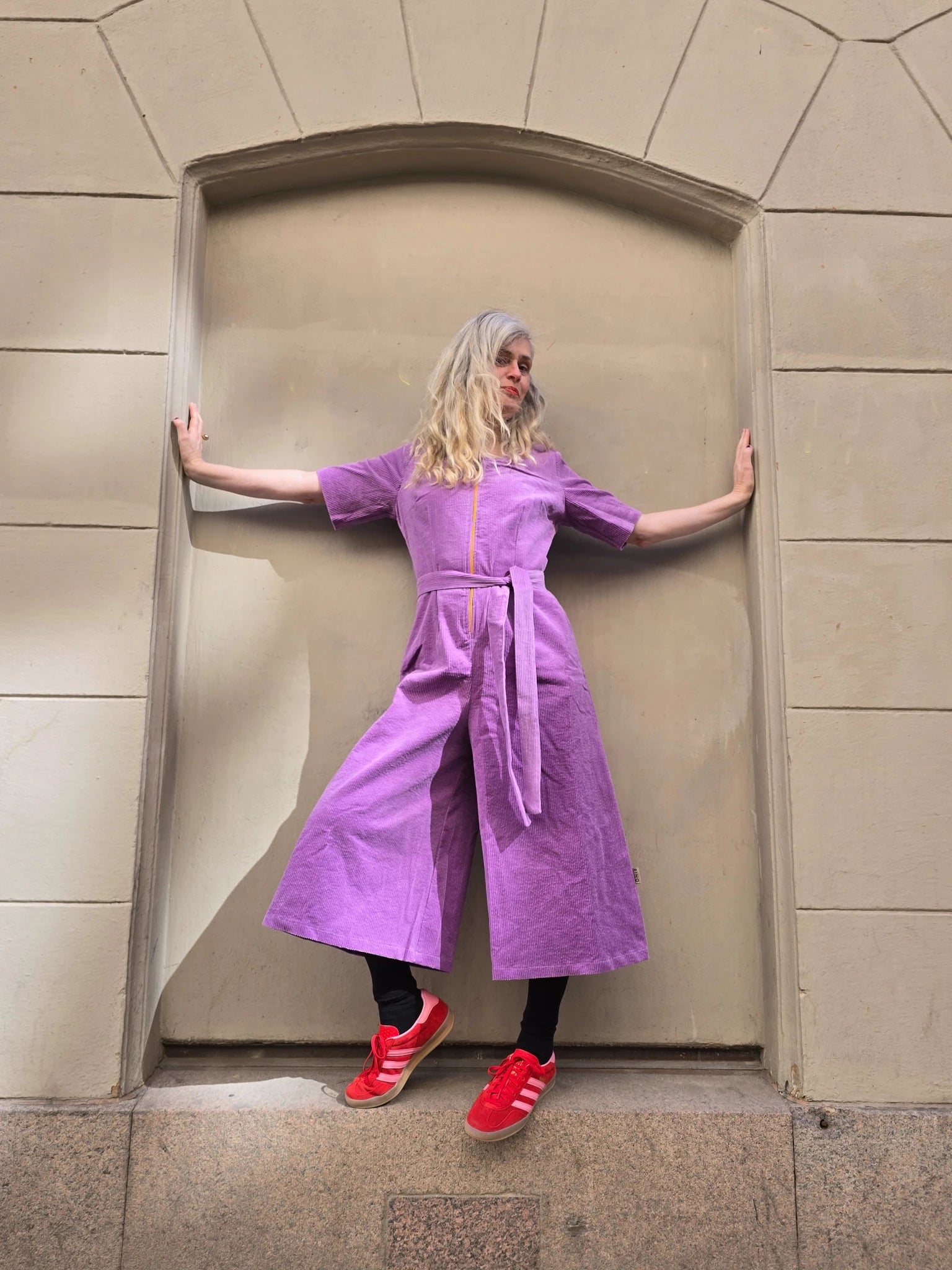 Byxdress Manchester Lila | Rino Byxdress i S från Rino Design Sthlm