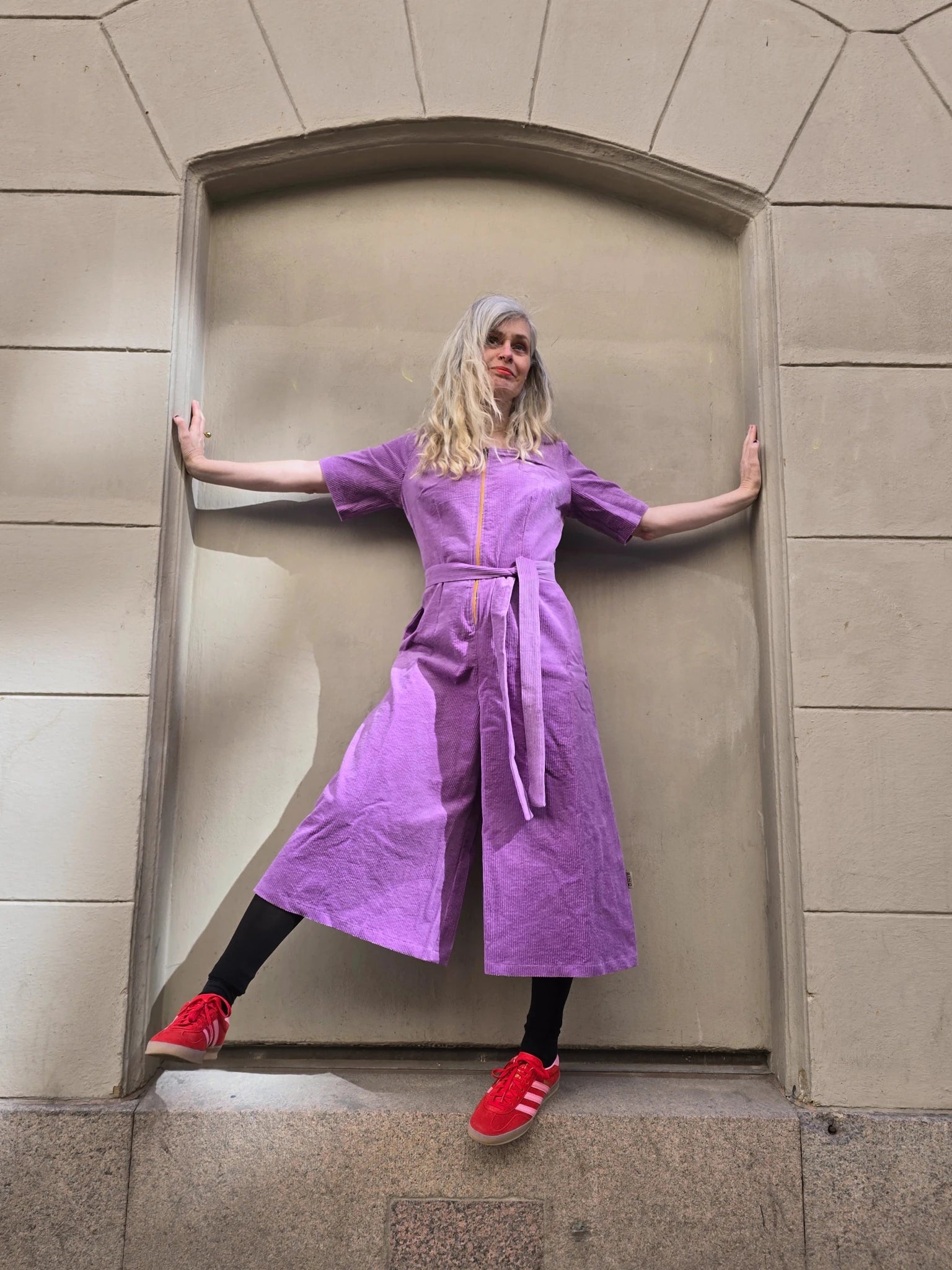 Byxdress Manchester Lila | Rino Byxdress i S från Rino Design Sthlm