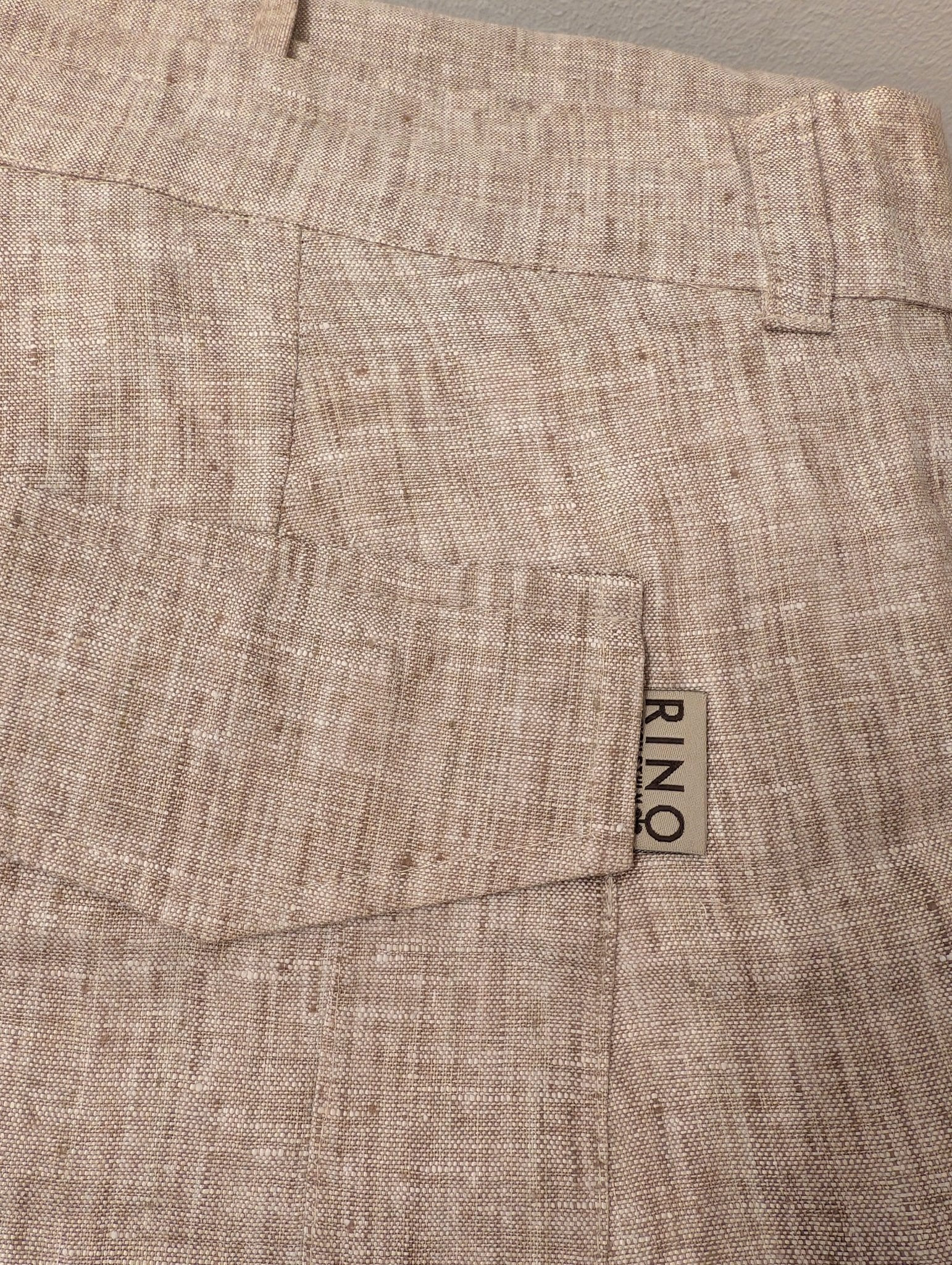 Byxor 100% Linne Beige | Rino Man Byxor i S från Rino Design Sthlm