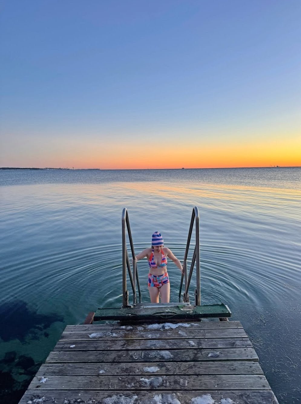 Färgglad Bikinitopp 80's - Rino Design Sthlm