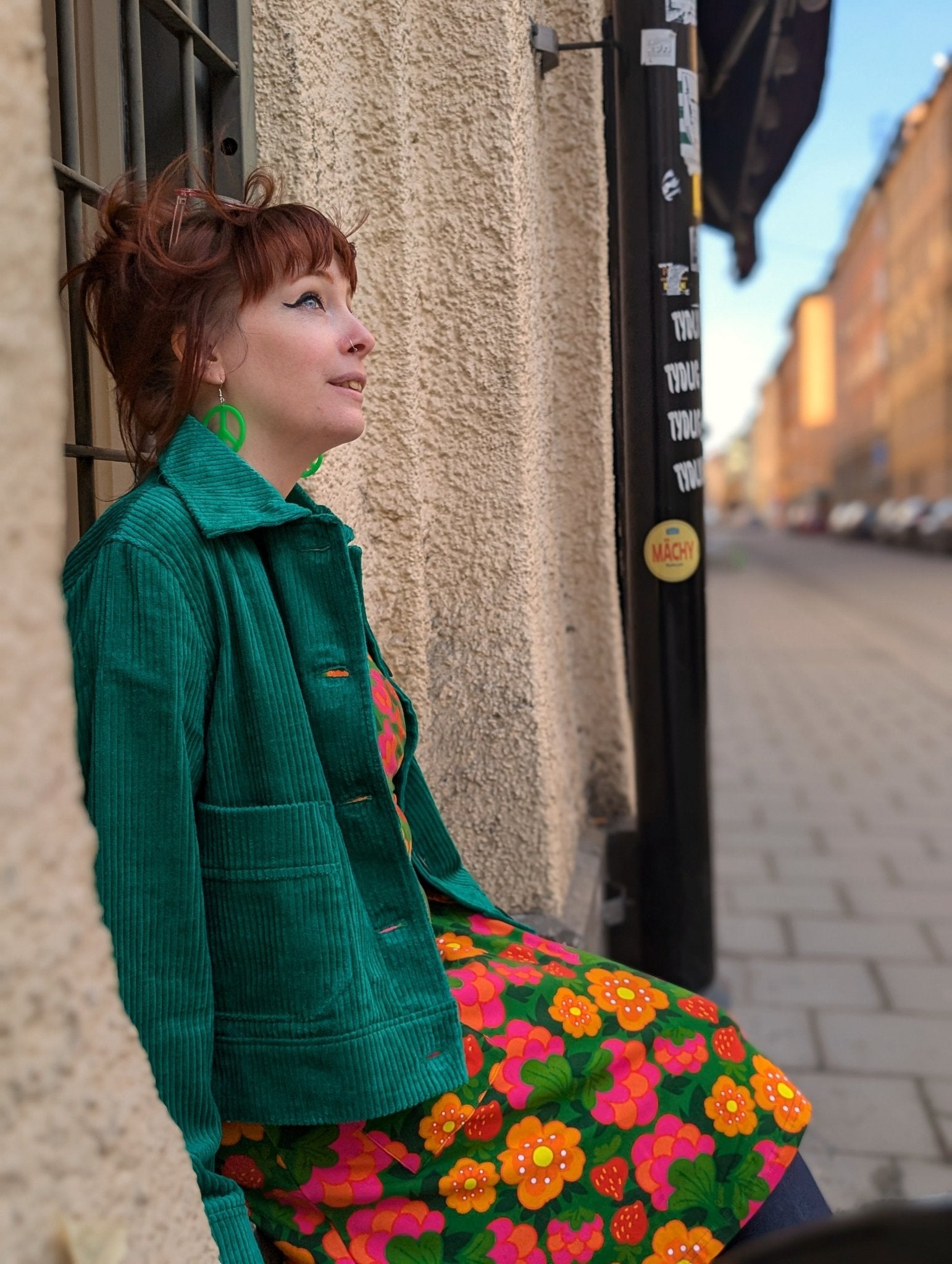 Manchesterjacka Grön | Rino Jacka i S från Rino Design Sthlm