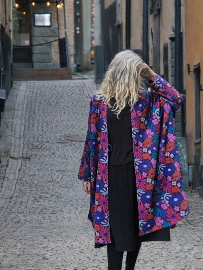 Kaftan / Kofta Flowerbomb | Rino Kaftan i One size från Rino Design Sthlm