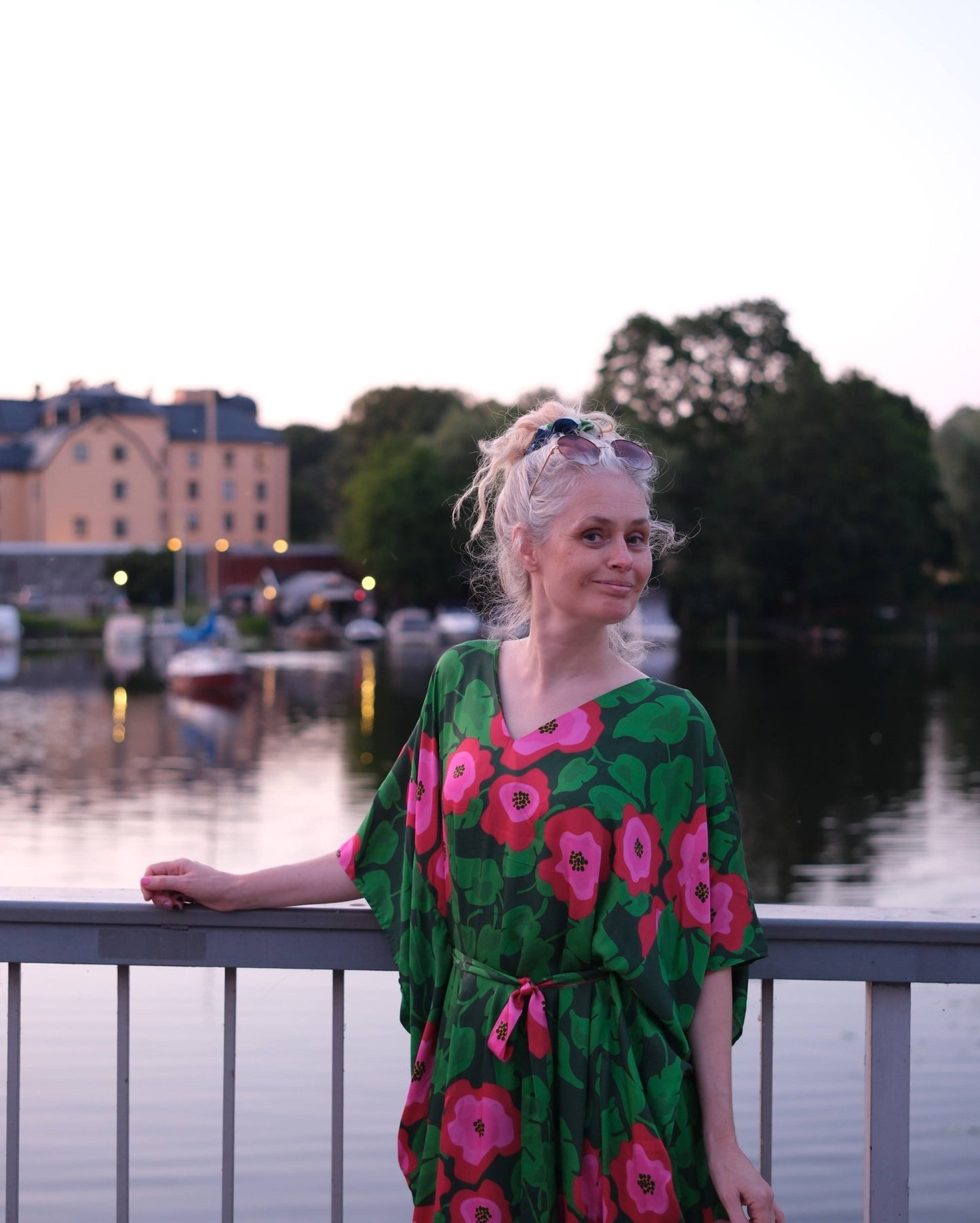Kaftanklänning Multi Törnrosa - Rino Design Sthlm