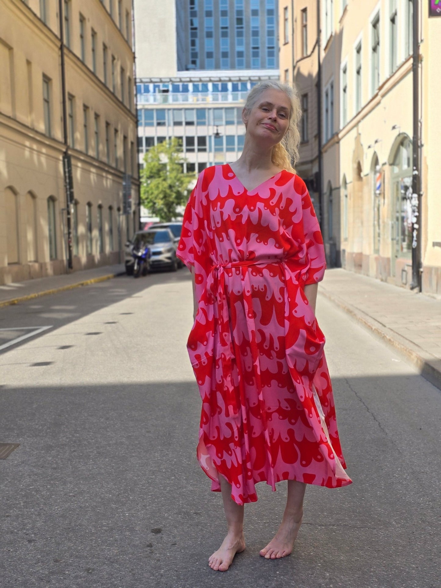 Kaftanklänning Multi Tuttar - Rino Design Sthlm