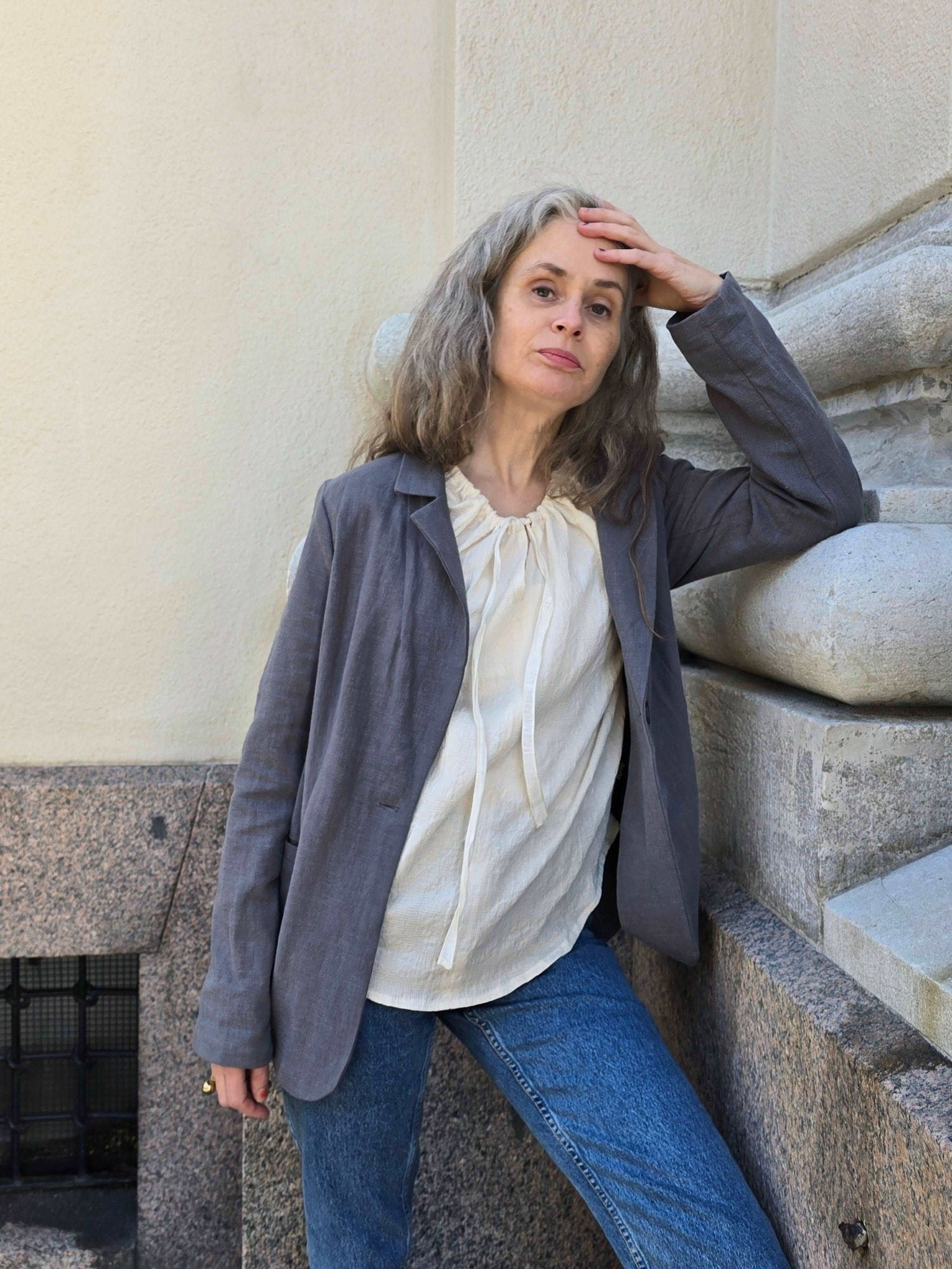 Kavaj City Grå | Rino Kavaj i S från Rino Design Sthlm