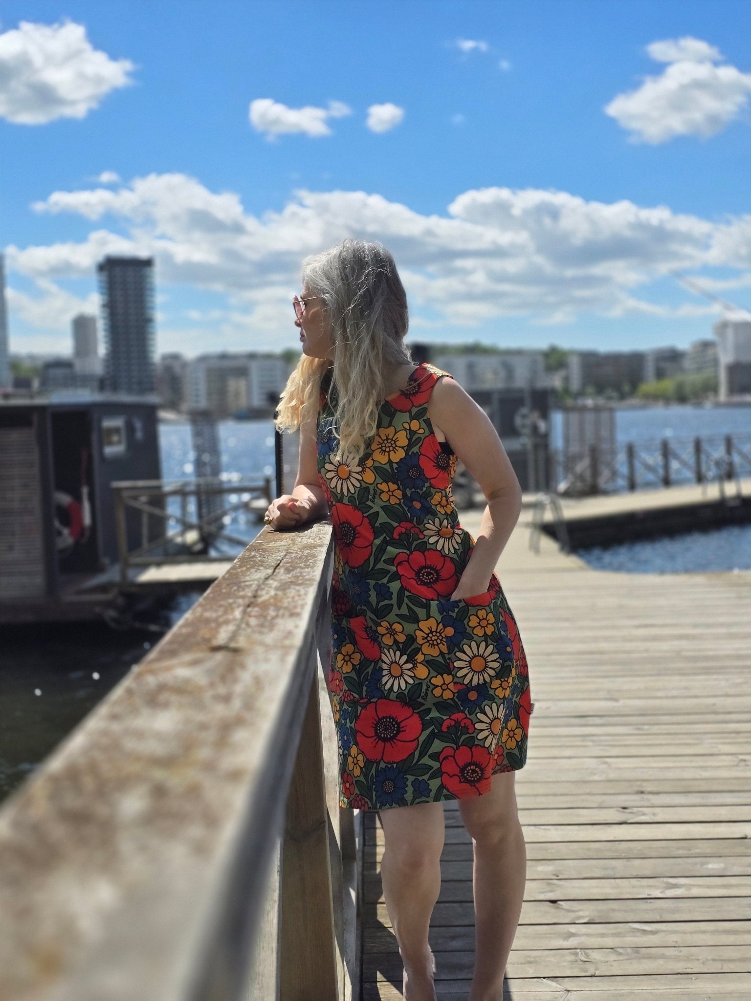 Klänning Twiggy Bukett | Rino Klänning i S från Rino Design Sthlm