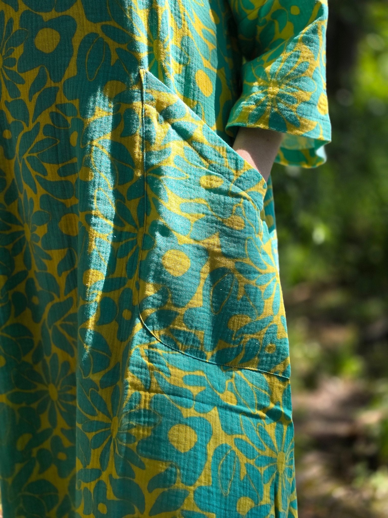 Klänning Vera Lime muslin | Rino Klänning i S från Rino Design Sthlm