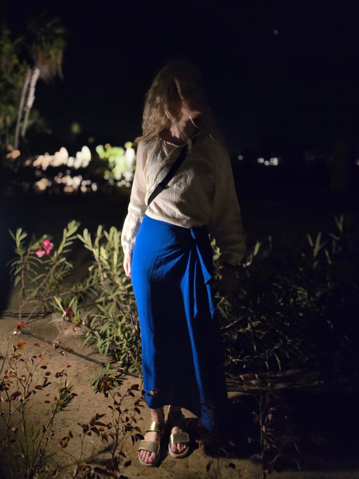 Kornblå Sarong - Rino Design Sthlm