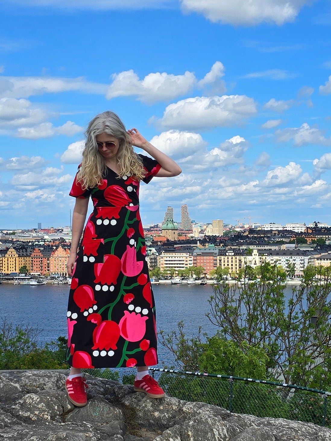 Långklänning Tulpan | Rino Klänning i S från Rino Design Sthlm