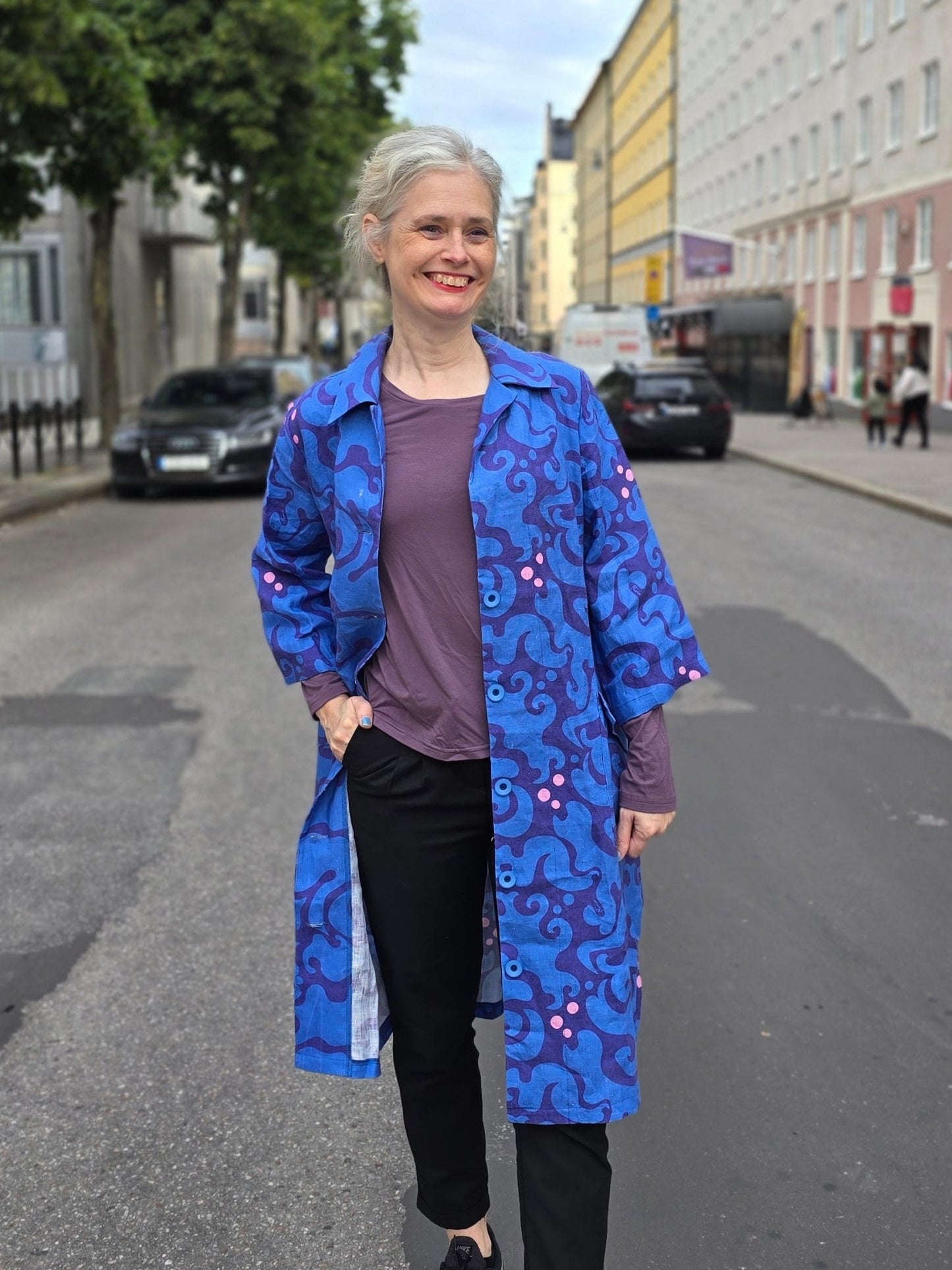 Långärmad tröja Bambu Ljuslila - Rino Design Sthlm