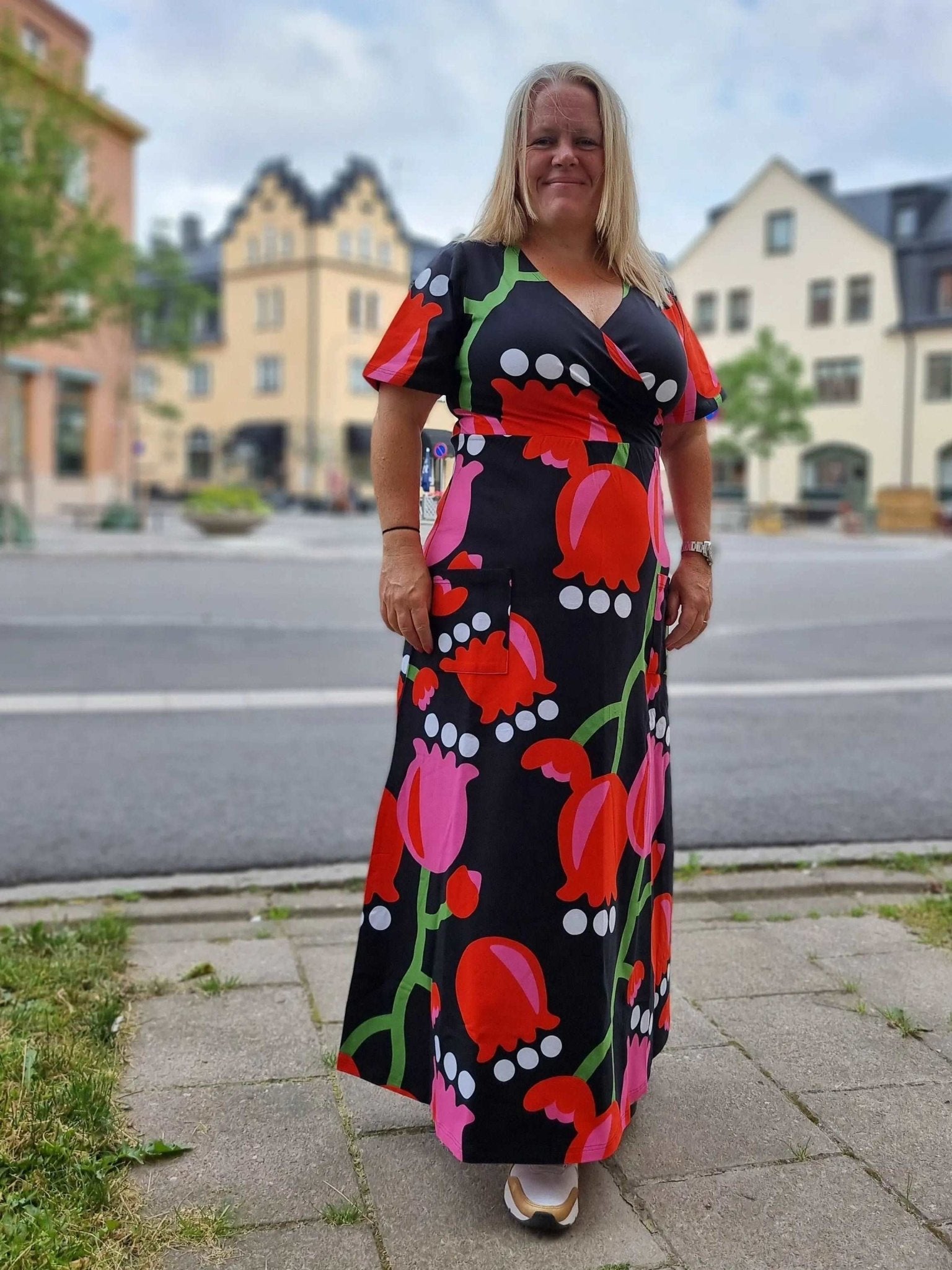 Långklänning Tulpan | Rino Klänning i S från Rino Design Sthlm
