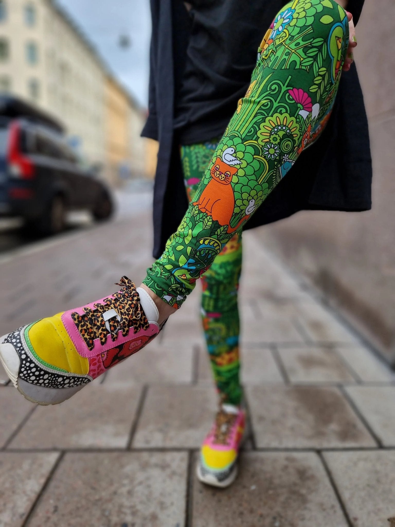 Leggings Katt | Rino Leggings i S från Rino Design Sthlm