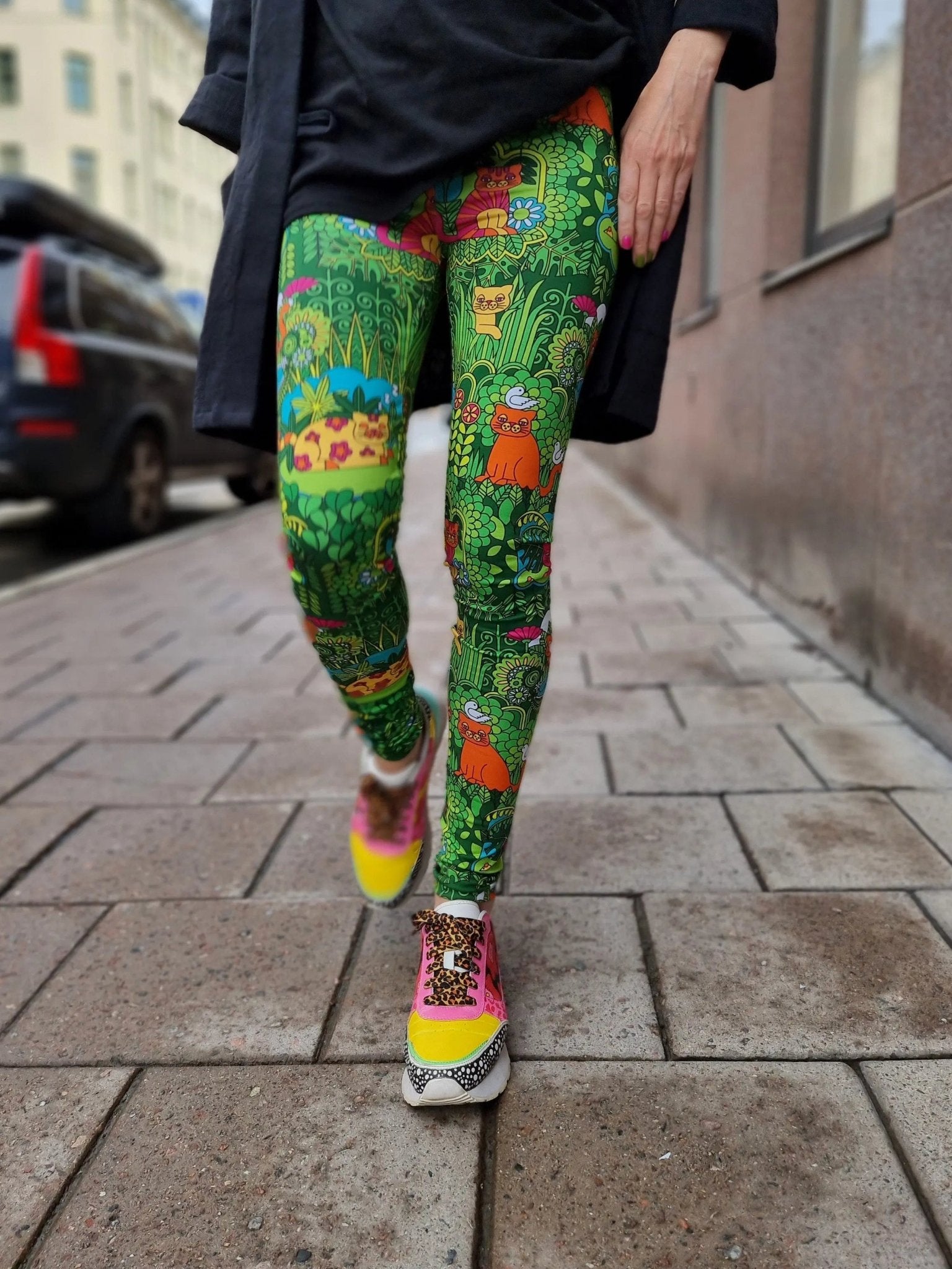 Leggings Katt | Rino Leggings i S från Rino Design Sthlm
