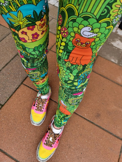 Leggings Katt - Rino Design AB