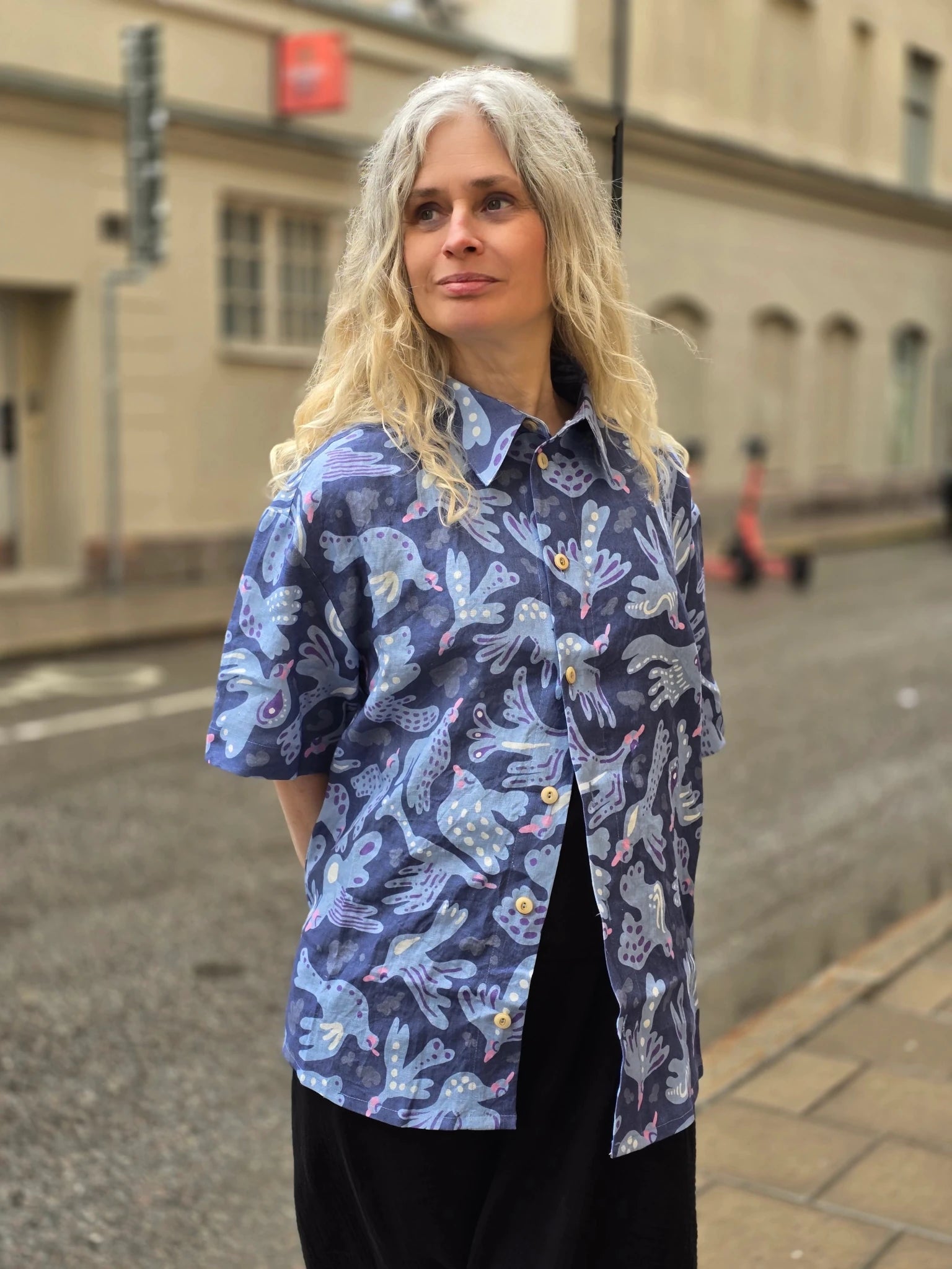 Linneskjorta Herr Fenix – Rino Design Man Skjorta herr i S från Rino Design Sthlm