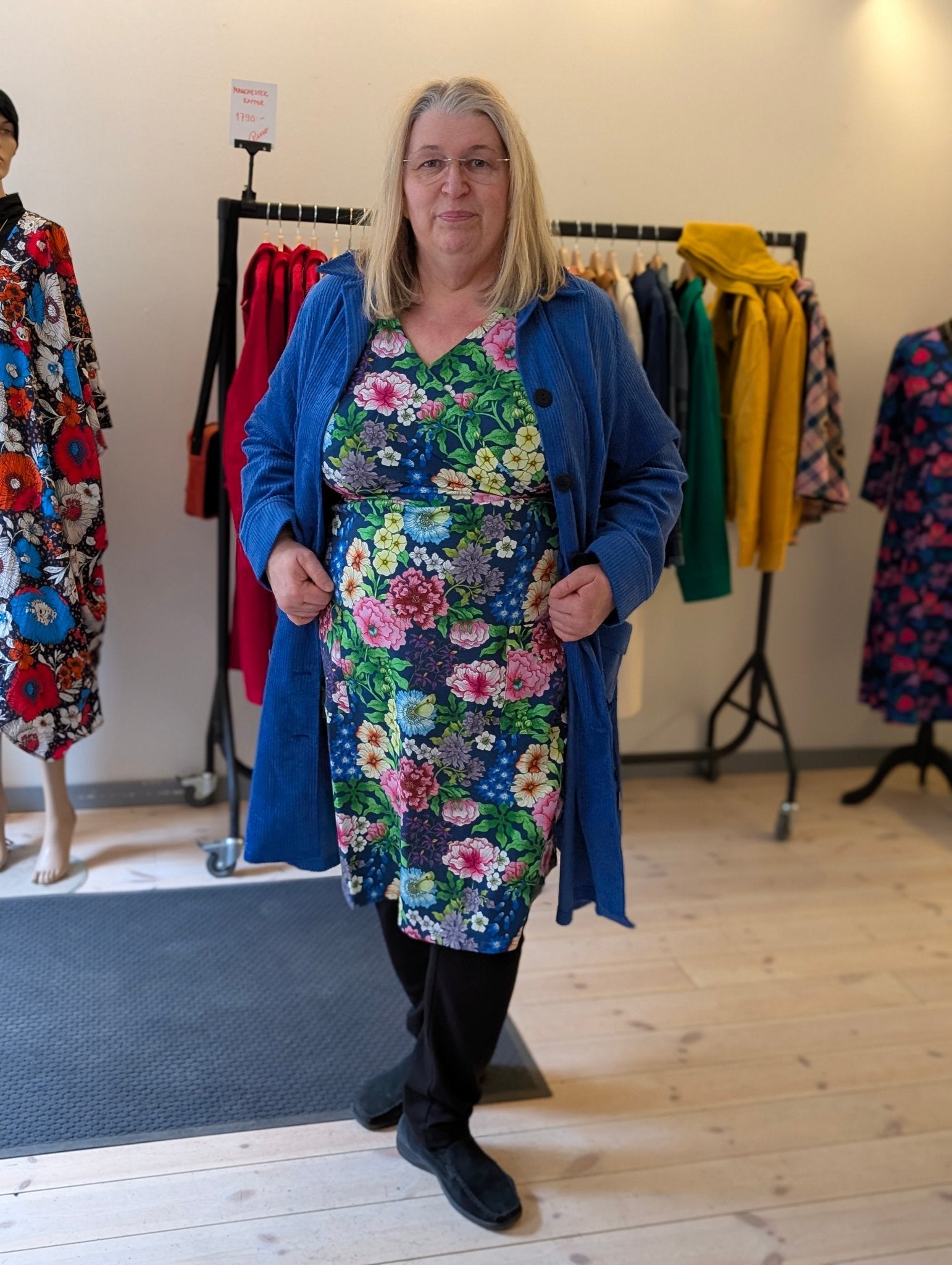 Manchesterkappa Blå | Rino Kappa manchester i S från Rino Design Sthlm