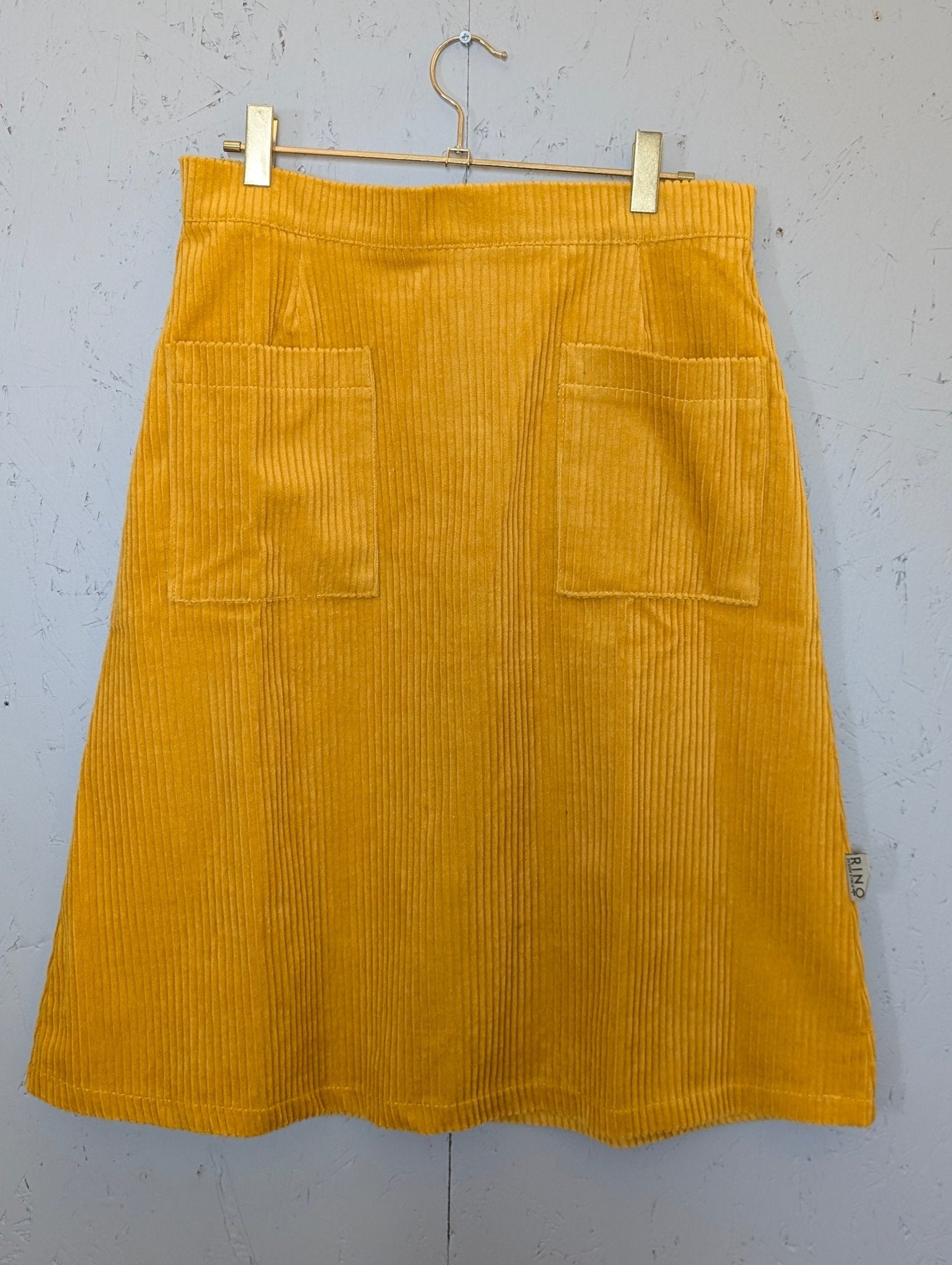 Manchesterkjol Gul | Rino Kjol i S från Rino Design Sthlm