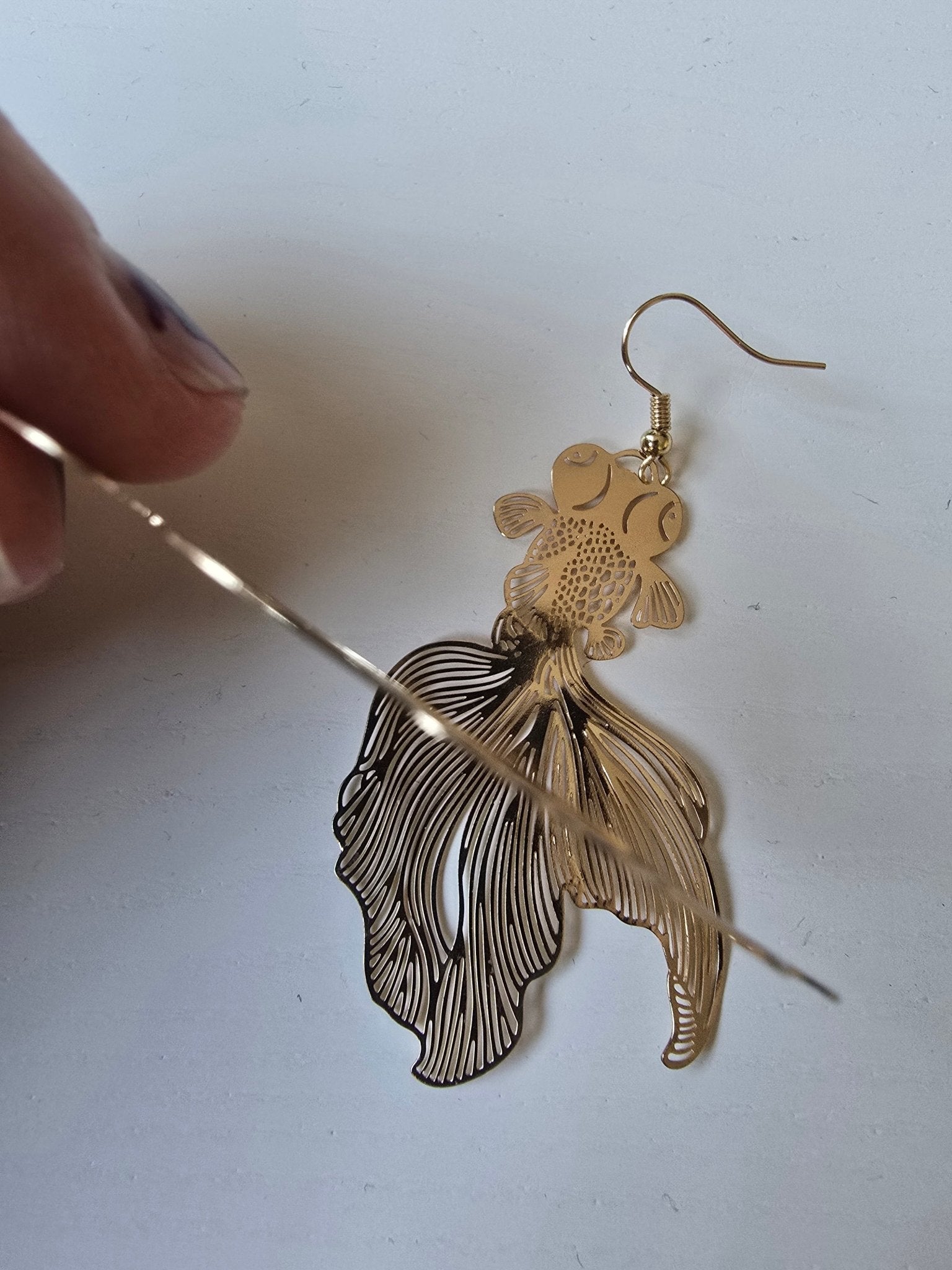 Örhängen Guldfisk | Rino Örhängen i One size från Rino Design Sthlm