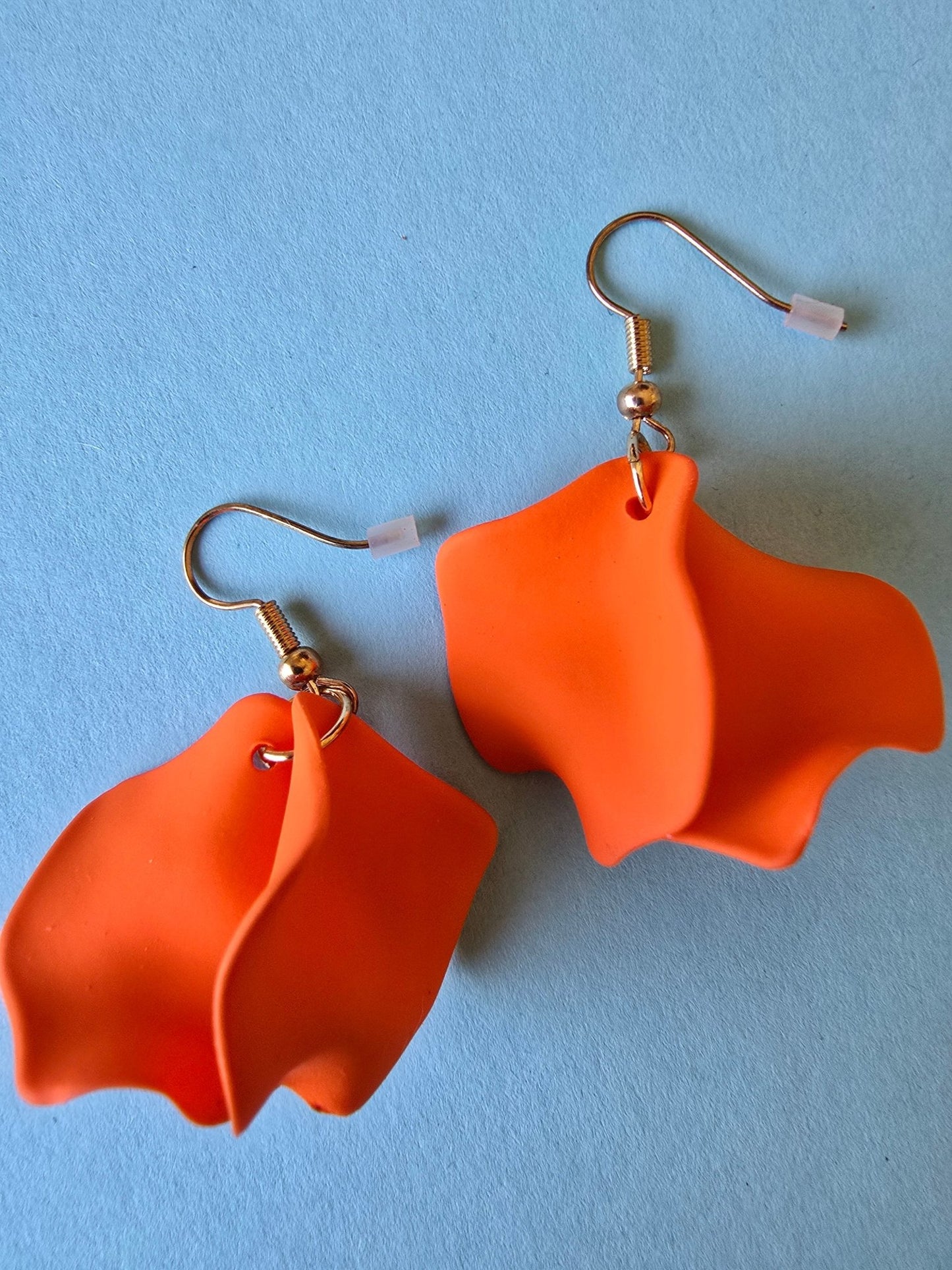 Örhängen Orange blad - Rino Design Sthlm