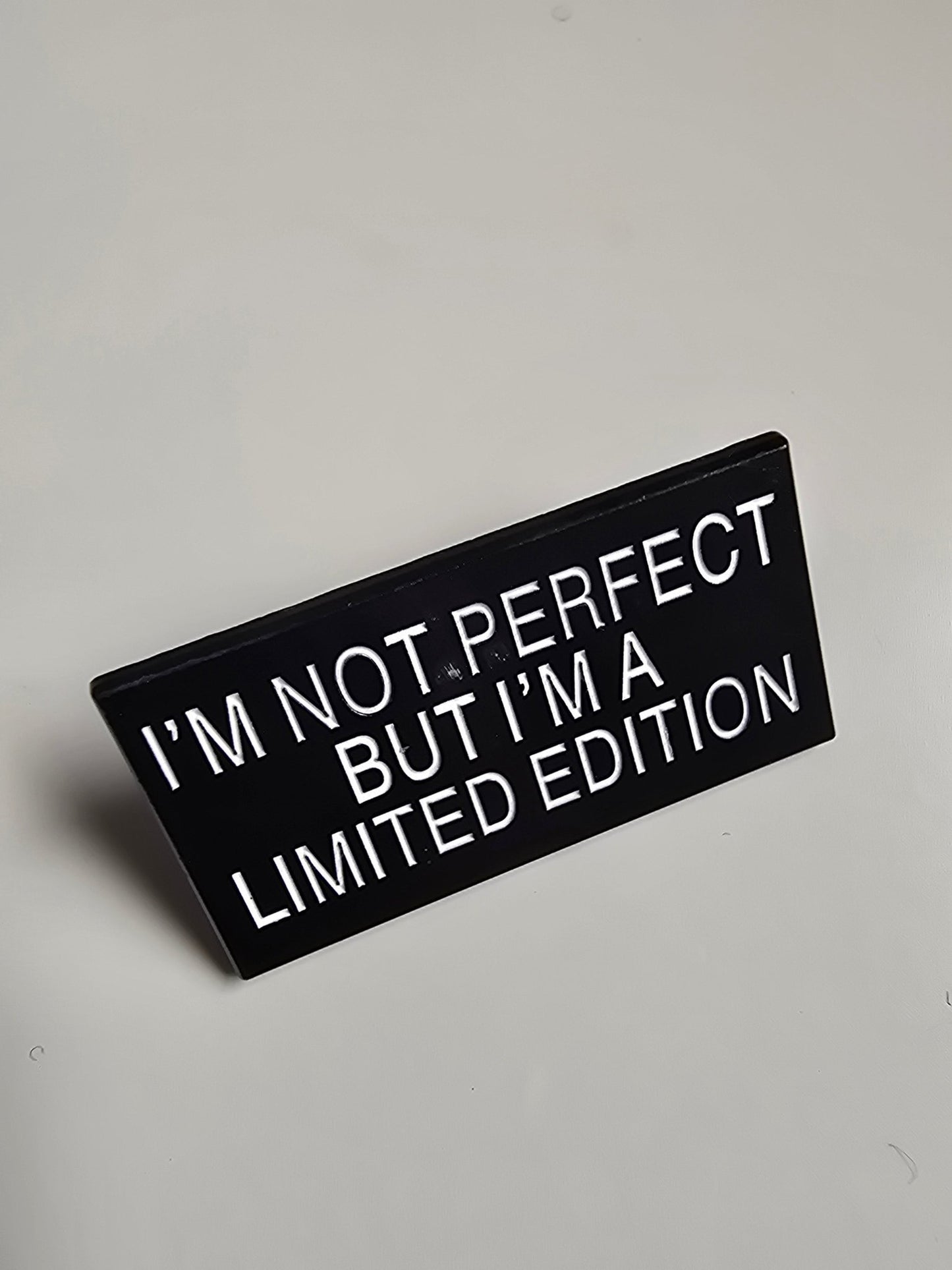 Pin I'm not perfect but... - Rino Design Sthlm