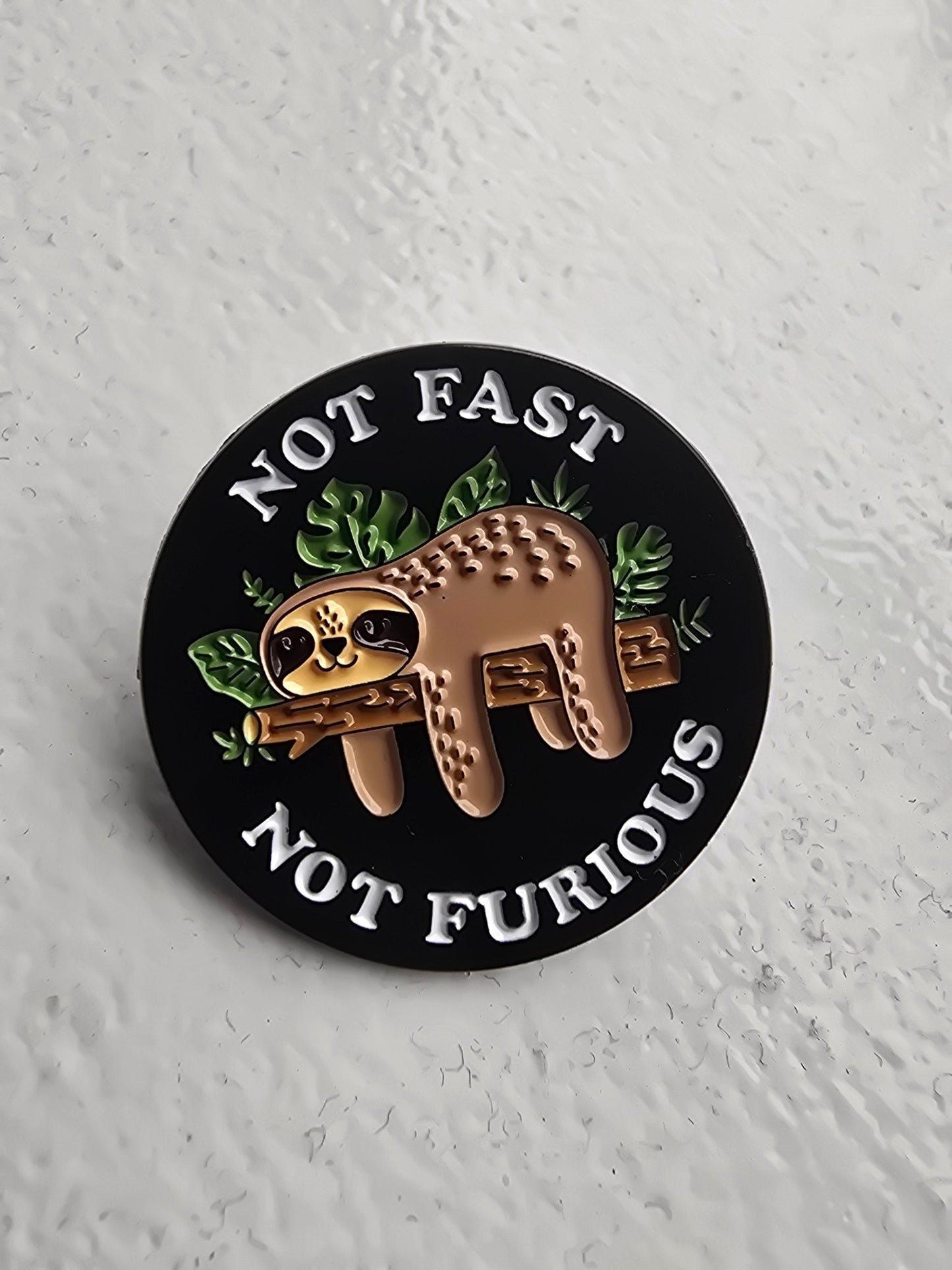 Pin Not fast not furious - Rino Design Sthlm