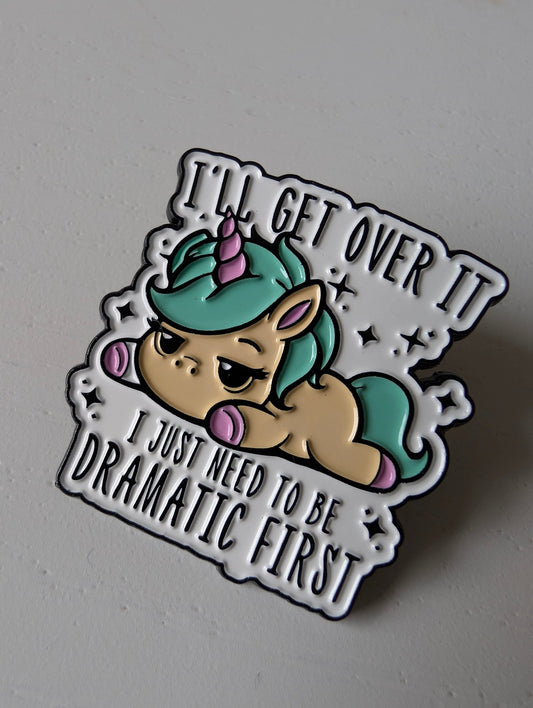 Pin Unicorn Be dramatic first - Rino Design Sthlm