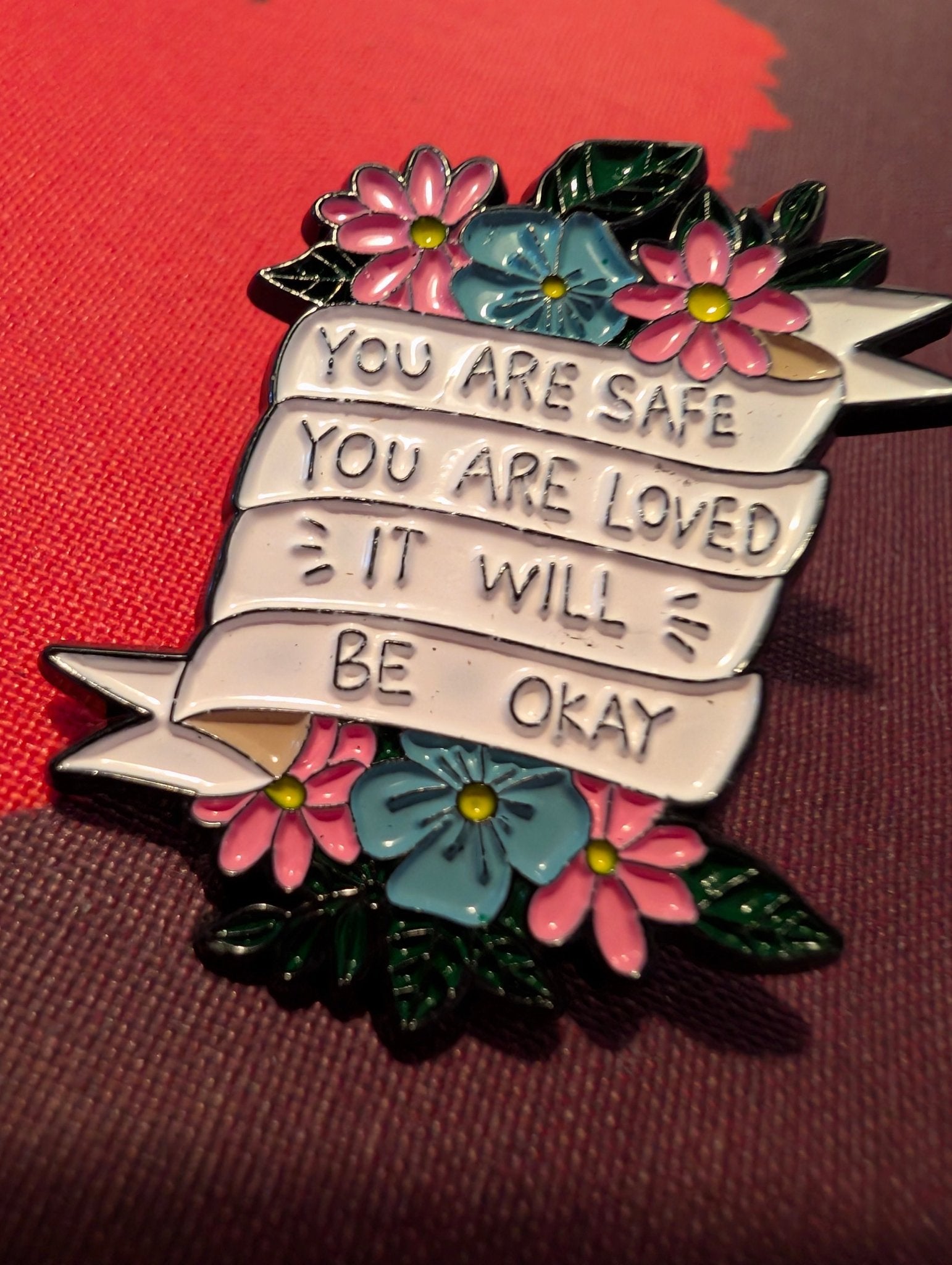 Pin You are loved Pins i One size från Rino Design Sthlm