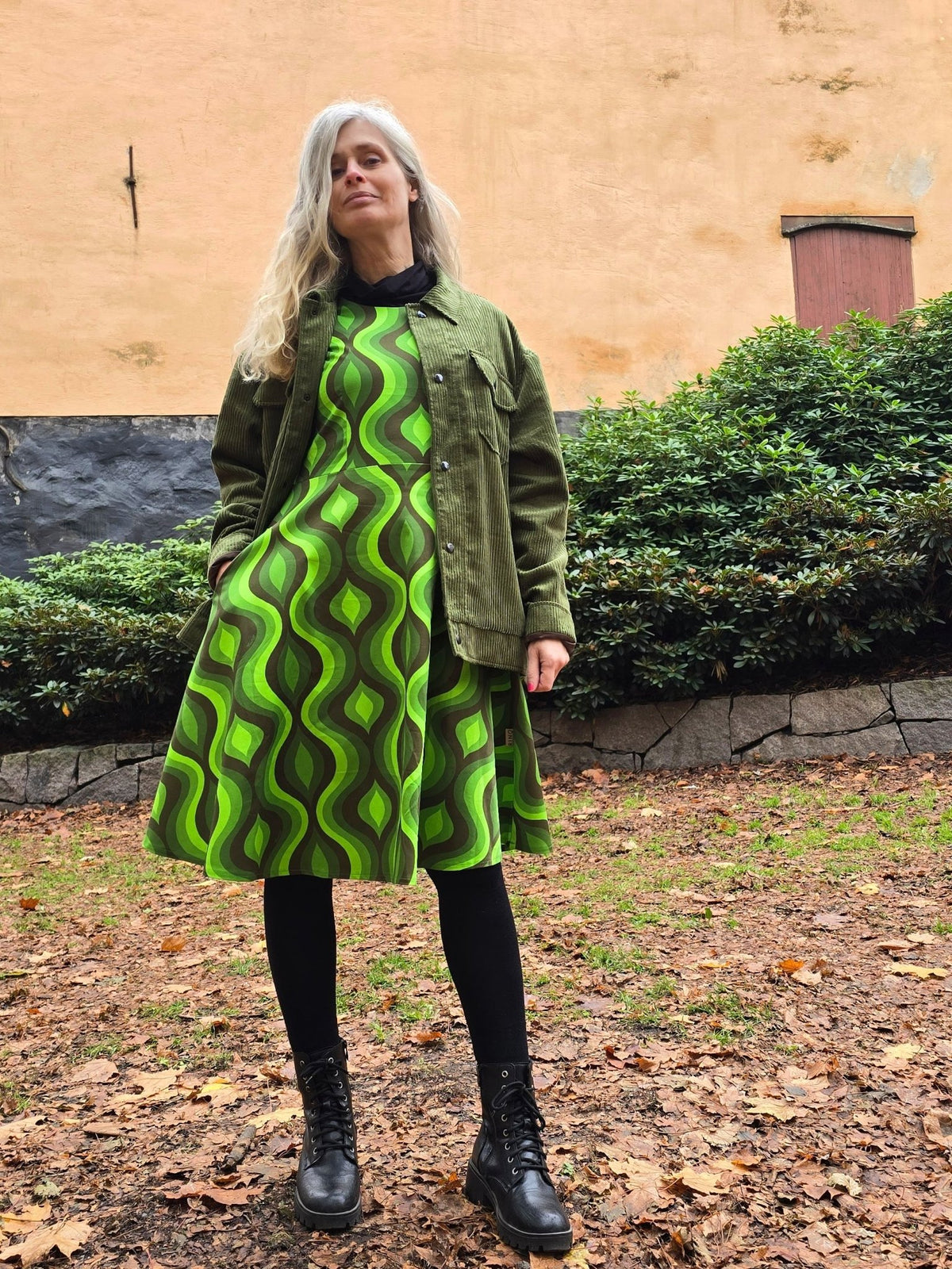 Pionklänning Venus Grön | Rino Klänning i S från Rino Design Sthlm