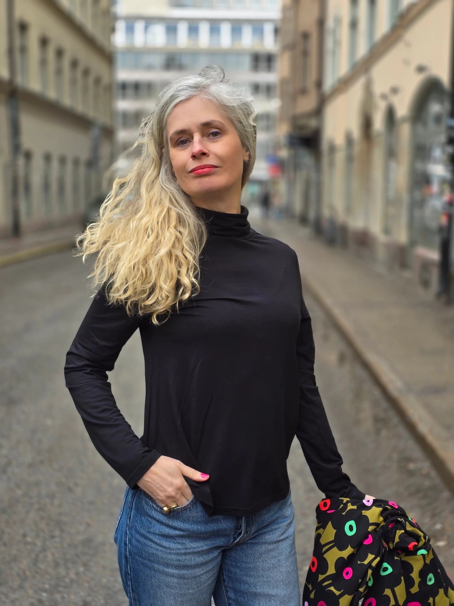 Polotröja Bambu Svart | Rino Polotröja i S från Rino Design Sthlm