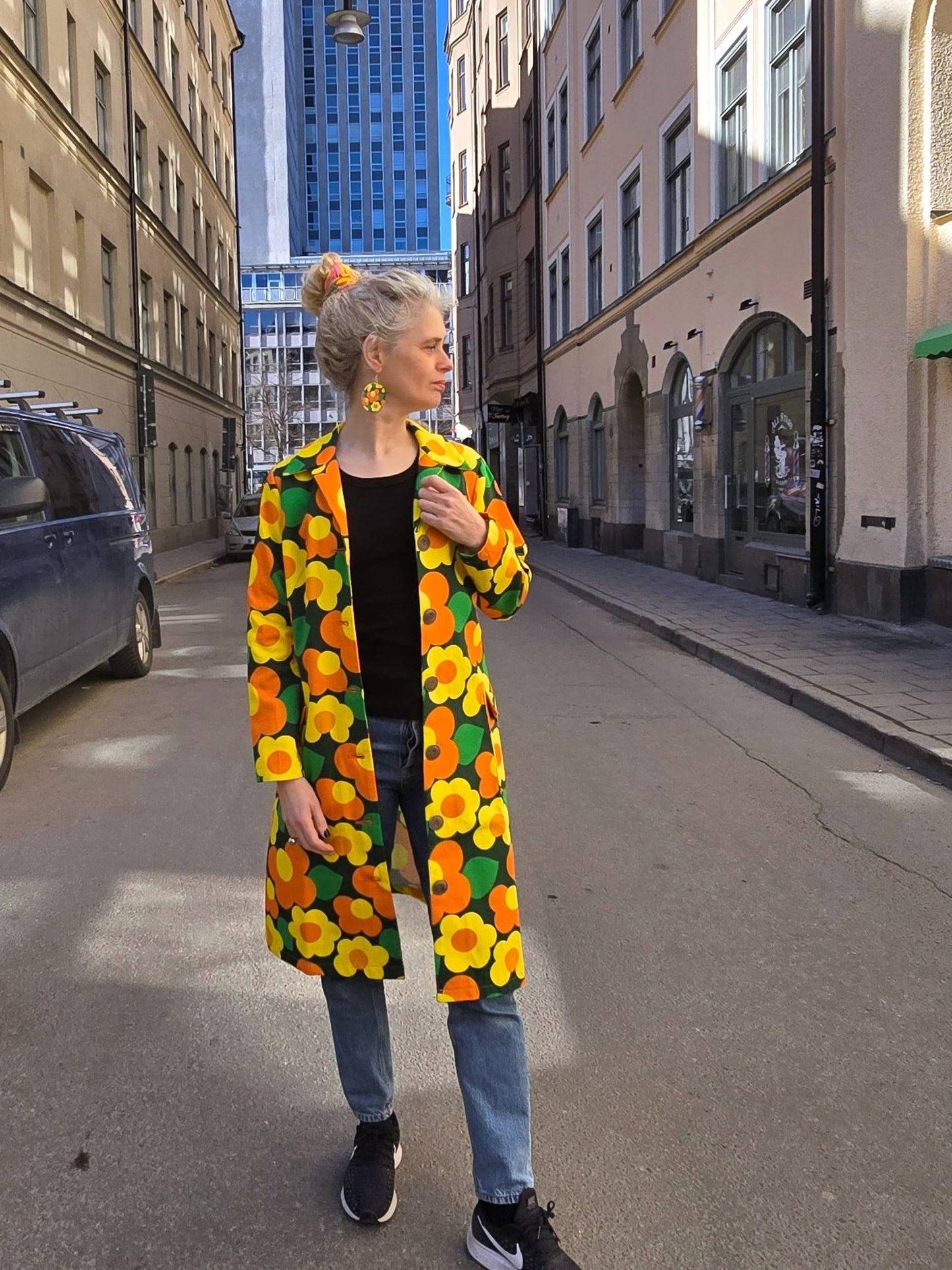 Retro kappa Twiggy - Rino Design Sthlm