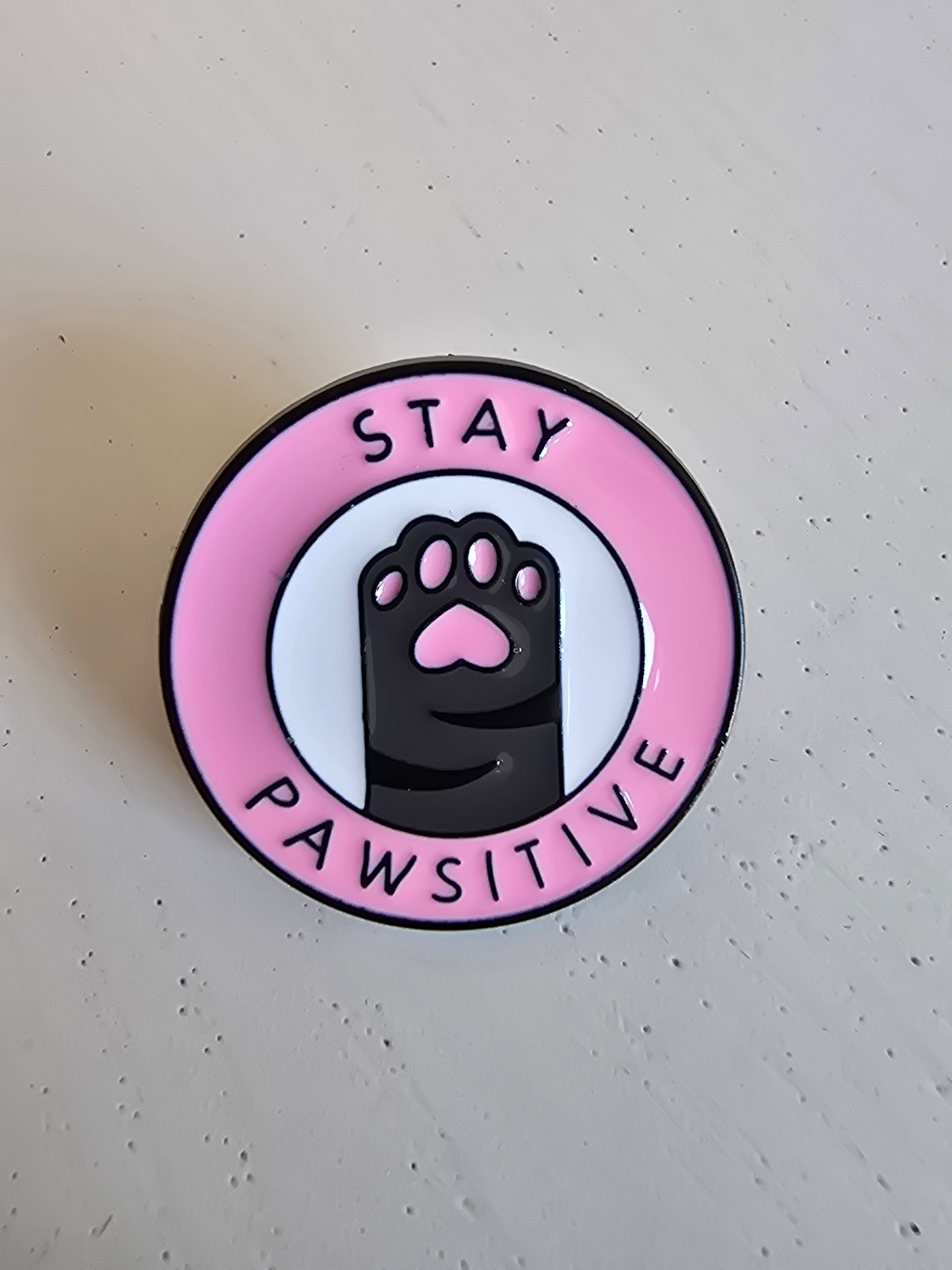 Pin Stay Pawsitive