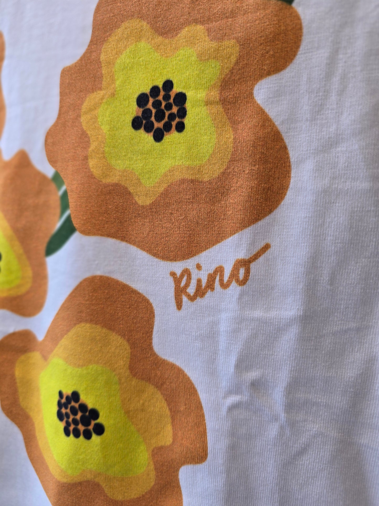 T-shirt casual Papaya