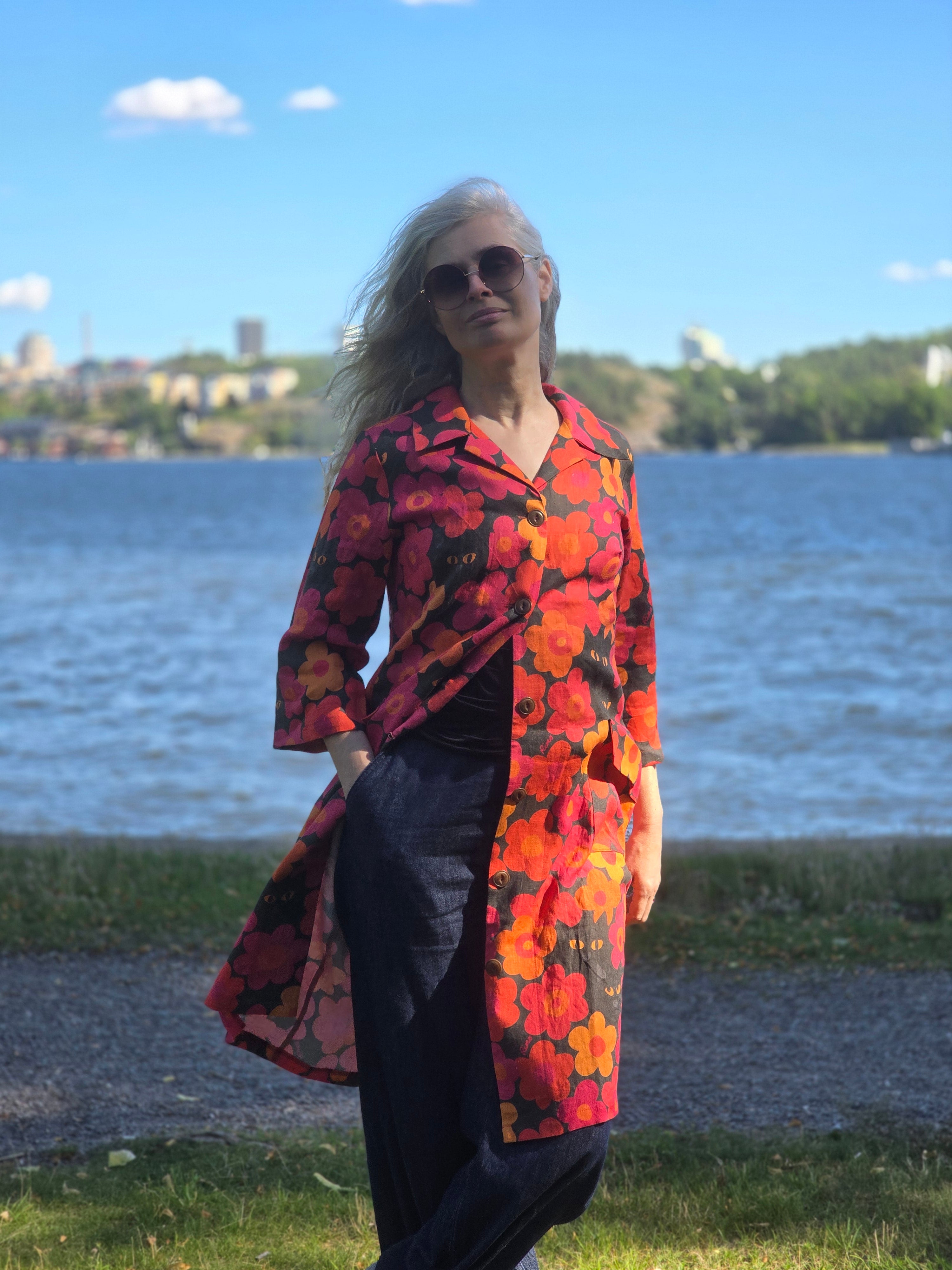 Rockklänning / Städrock Tittut Röd | Rino