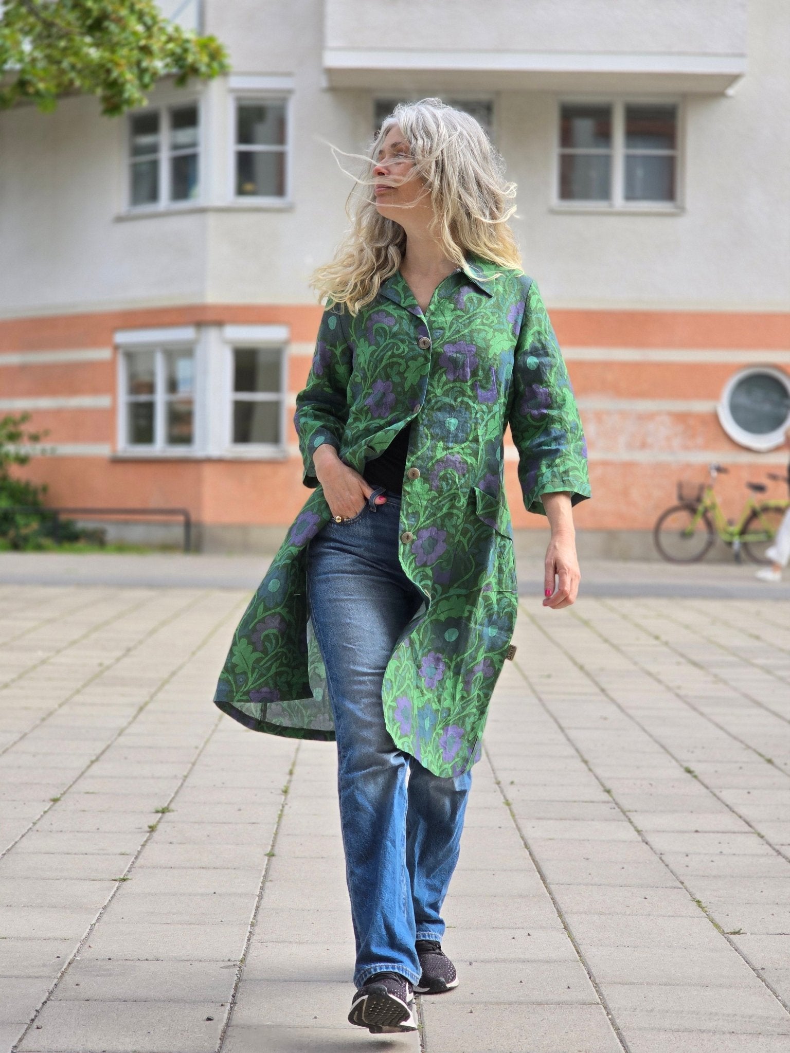 Rockklänning / Städrock Ranka | Rino Klänning i XS från Rino Design Sthlm