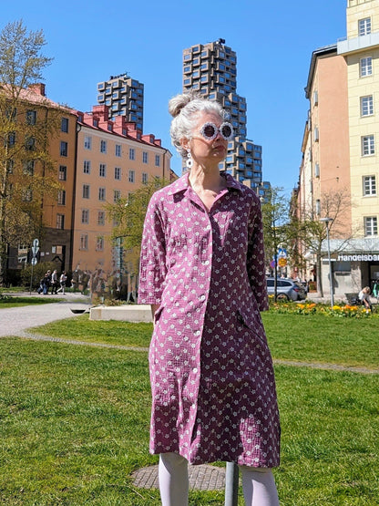 Rockklänning Lila muslin - Rino Design AB