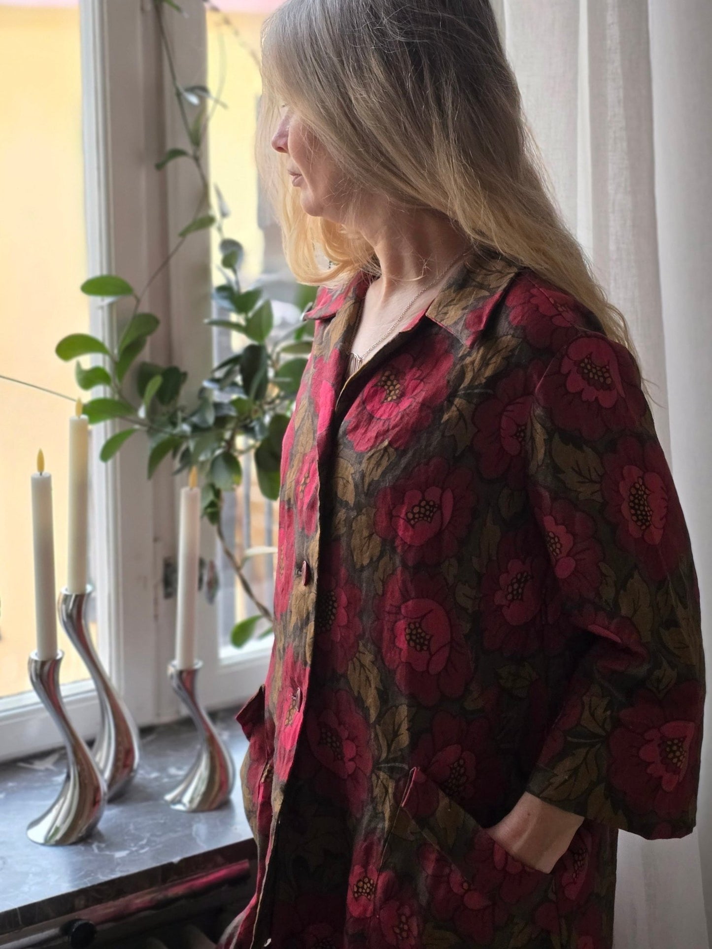 Rockklänning / Städrock lin Rosenvik by Rino - Rino Design Sthlm