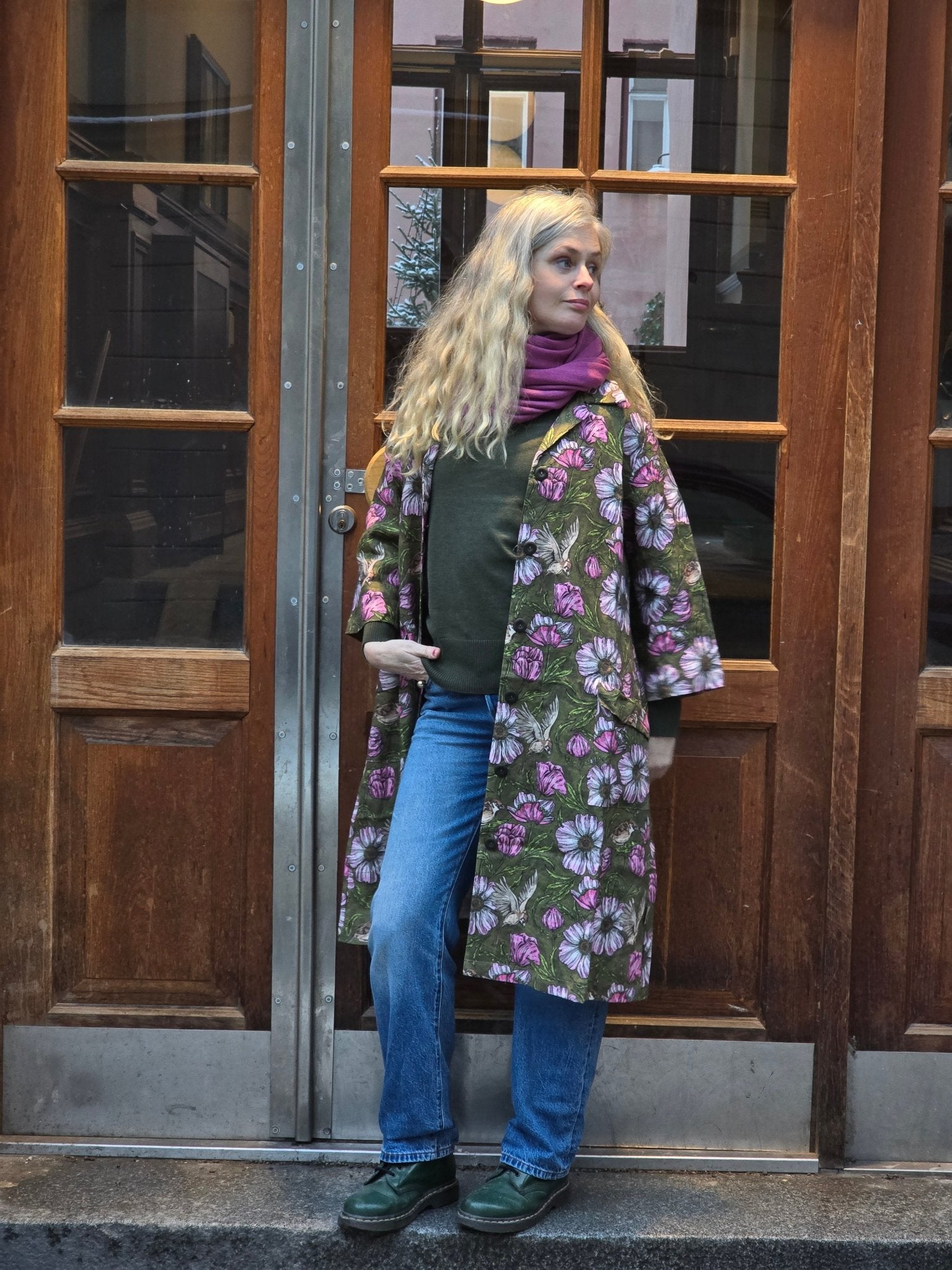 Rockklänning / Städrock Smilfink | Rino Klänning i S från Rino Design Sthlm