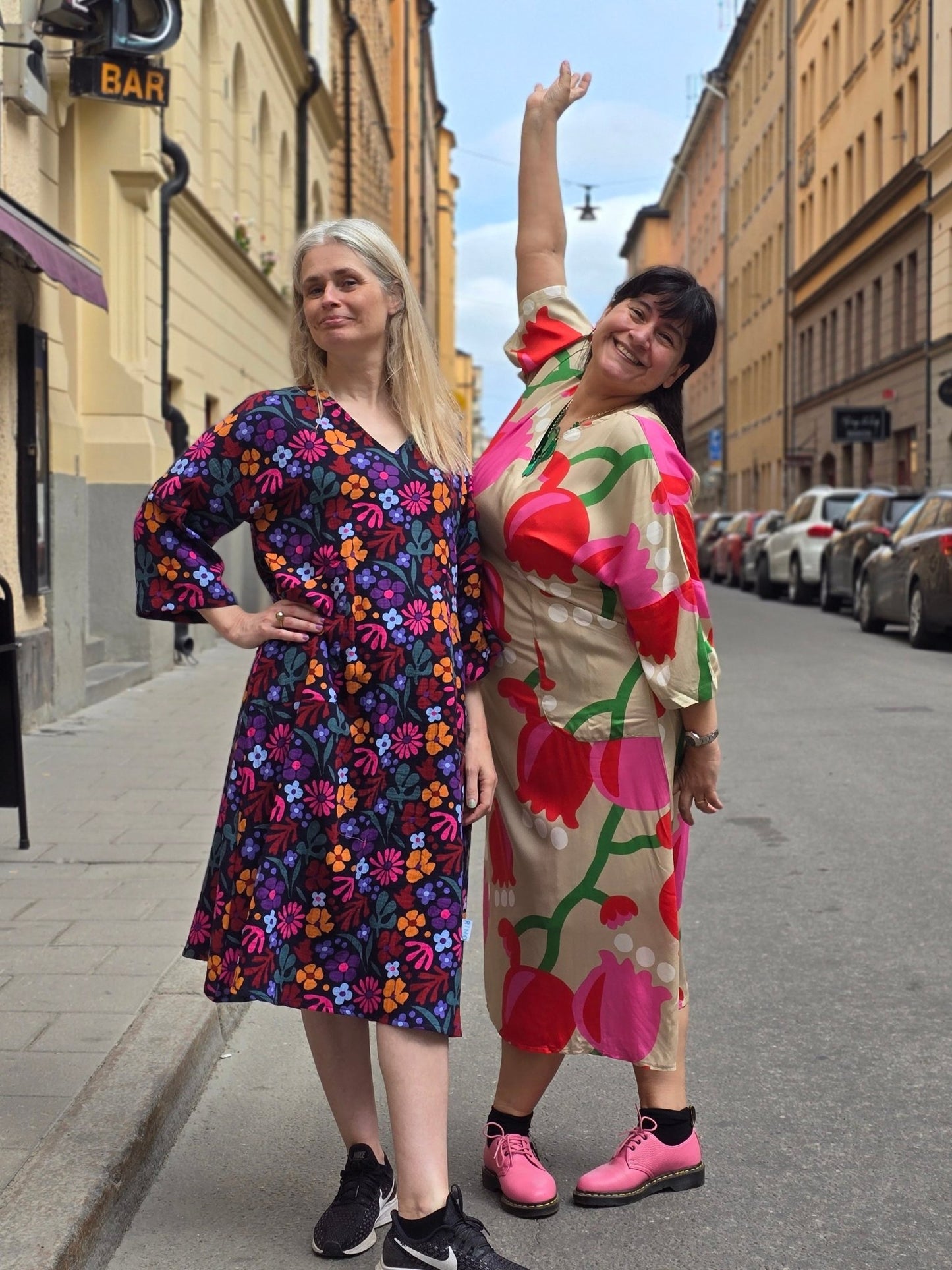 Sommarklänning Vera ljus Tulpan - Rino Design Sthlm