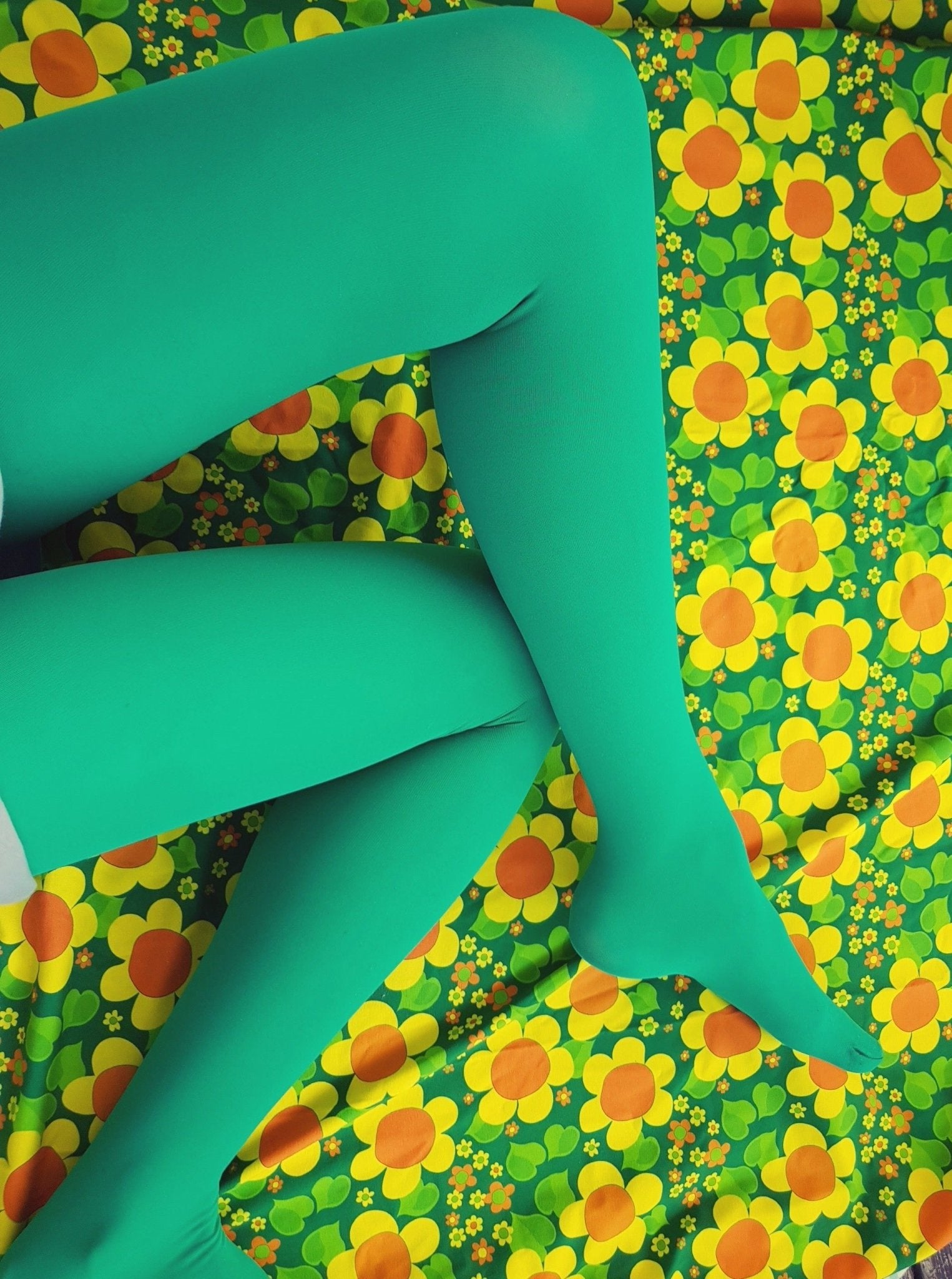 Strumpbyxor 60 Den Grön | Sneaky Strumpbyxor i One size från Rino Design Sthlm